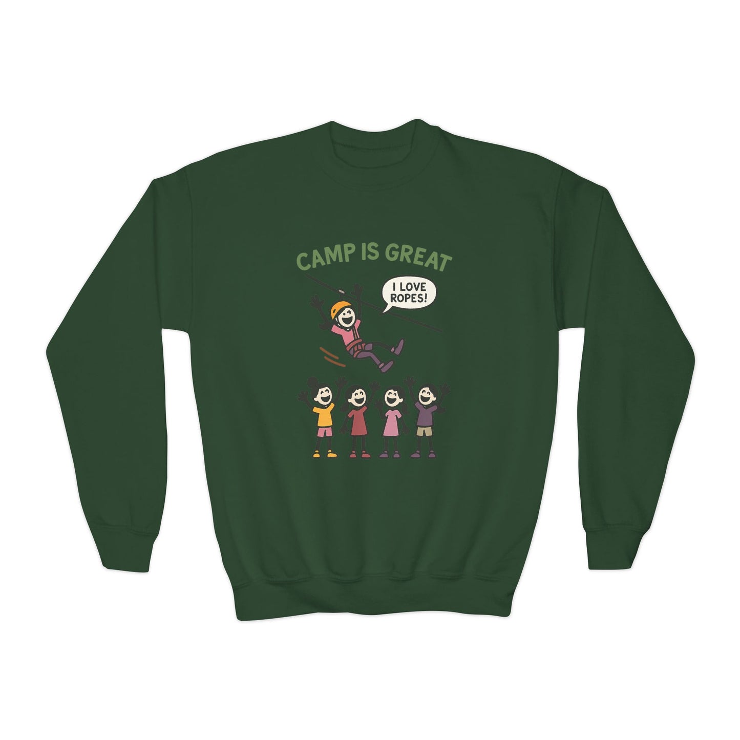Youth Crewneck Sweatshirt Ropes