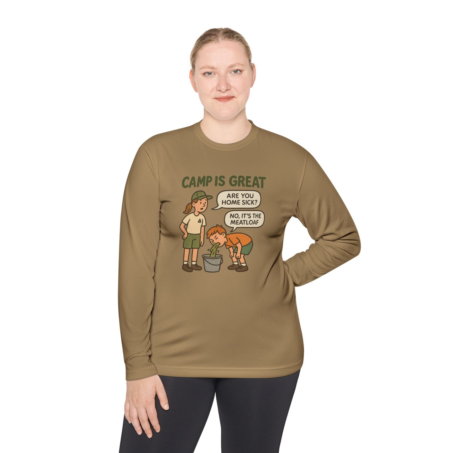 Unisex Lightweight Long Sleeve Tee Meatloaf