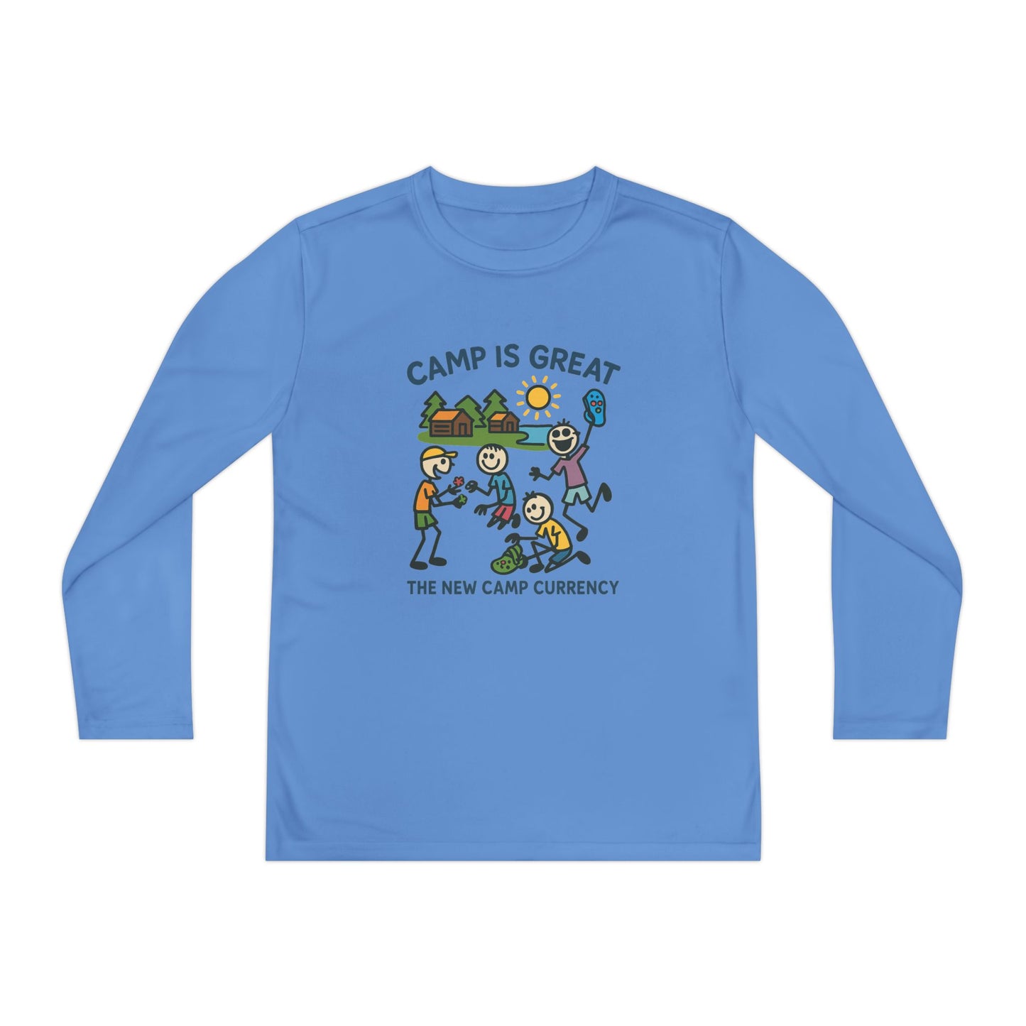 Youth Long Sleeve Competitor Tee Shoe Charms