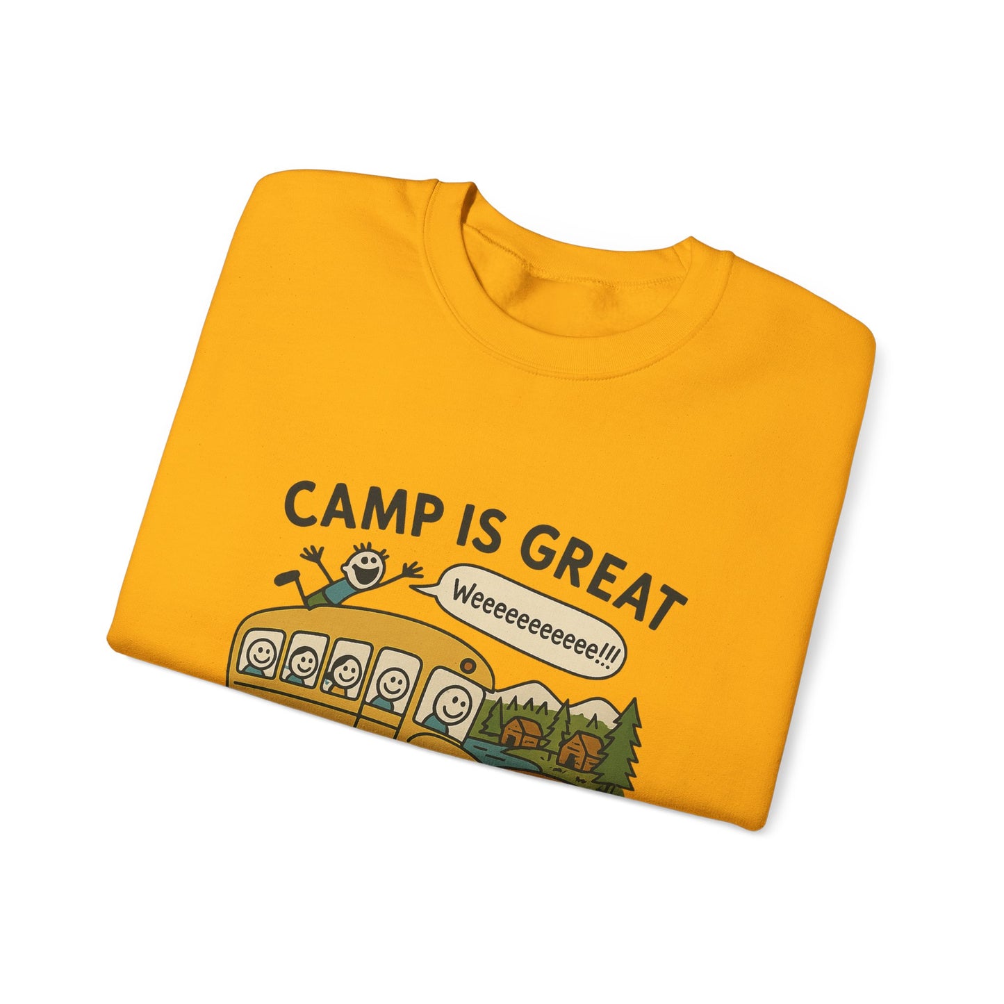 Unisex Heavy Blend™ Crewneck Sweatshirt Bus