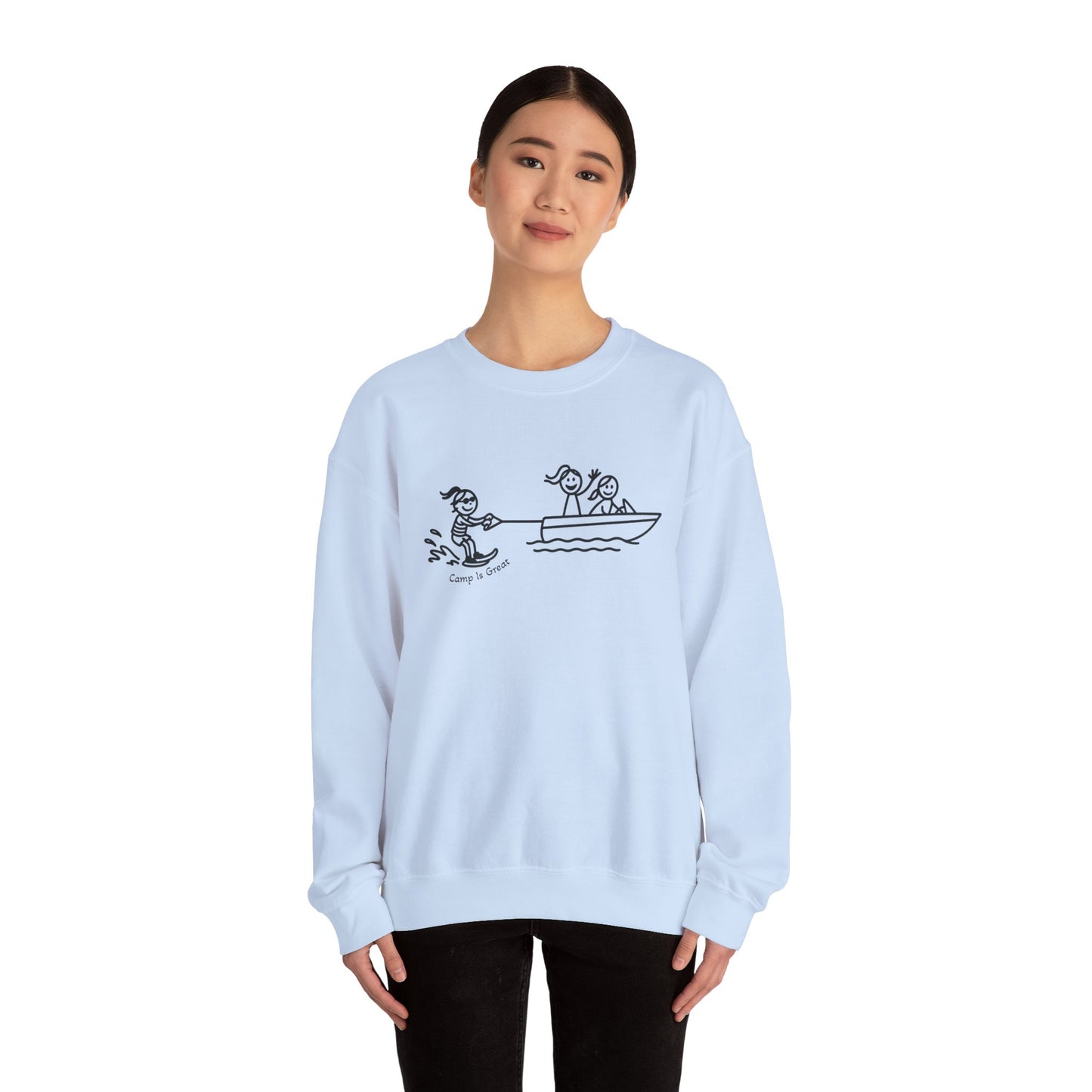 Unisex Heavy Blend™ Crewneck Sweatshirt Waterski