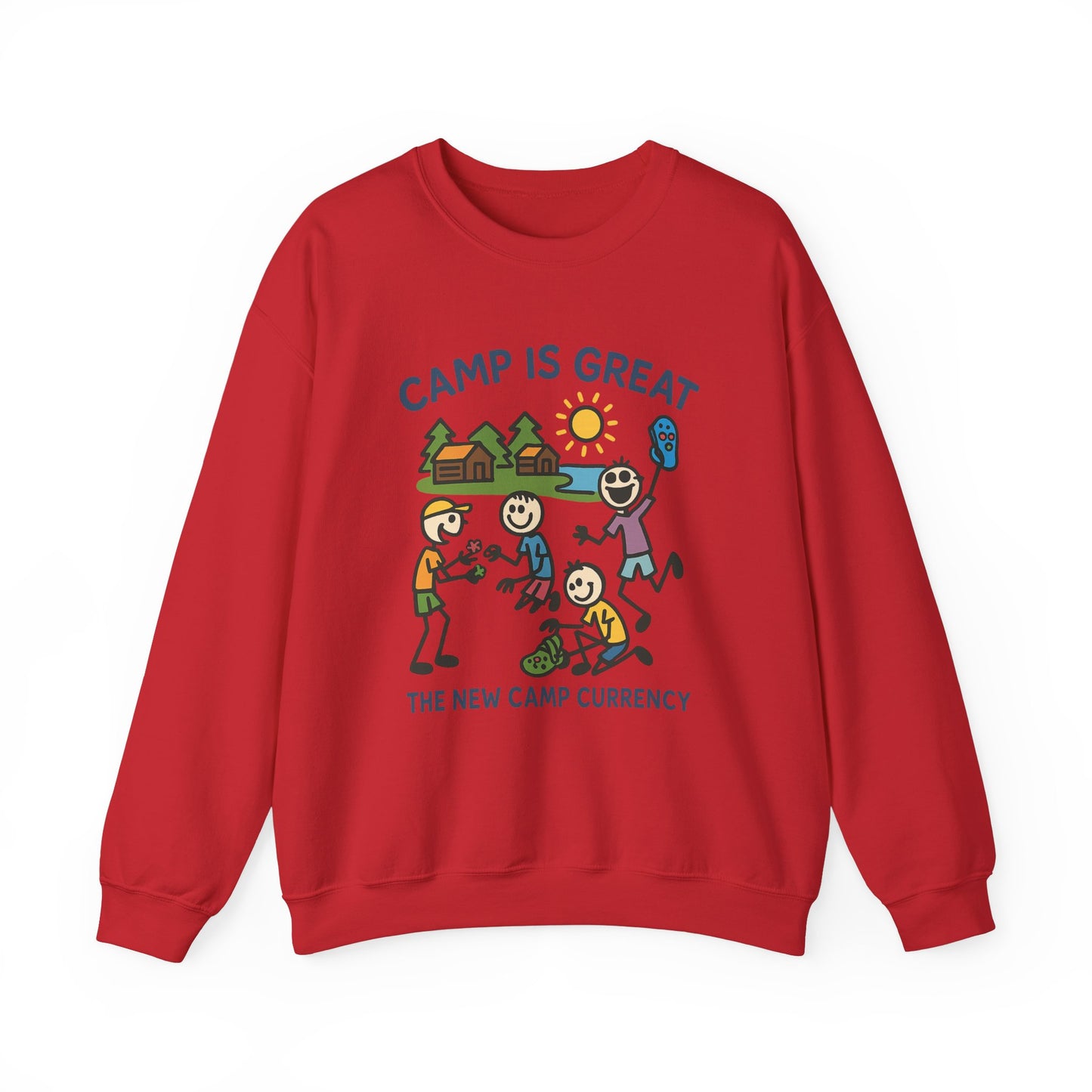 Unisex Heavy Blend™ Crewneck Sweatshirt Shoe Charms