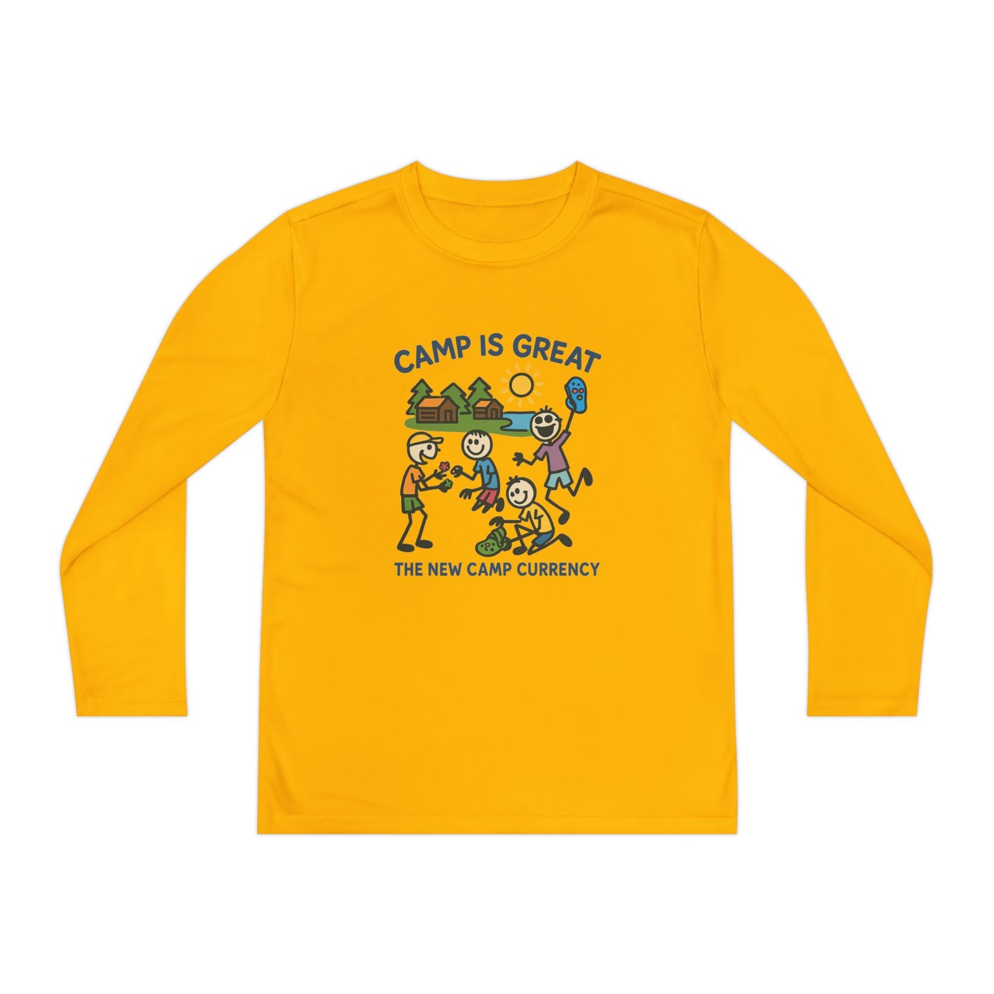Youth Long Sleeve Competitor Tee Shoe Charms