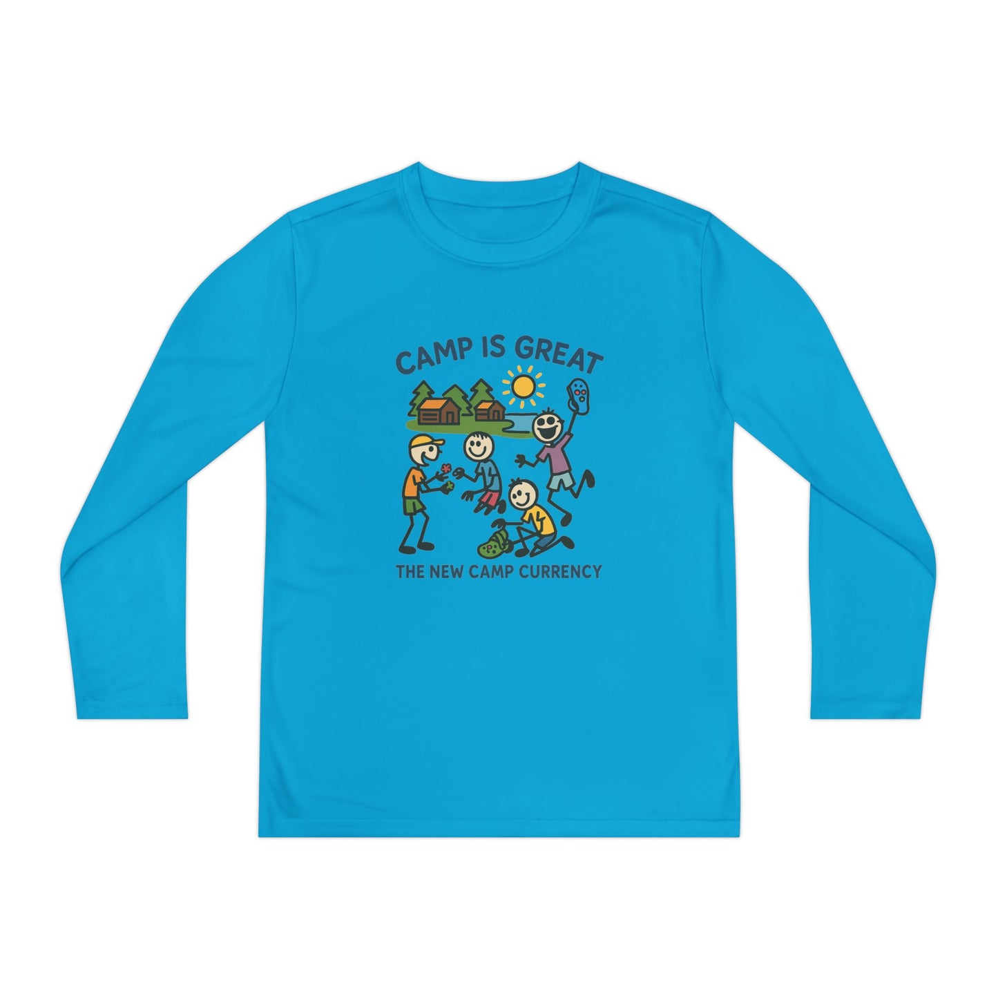 Youth Long Sleeve Competitor Tee Shoe Charms