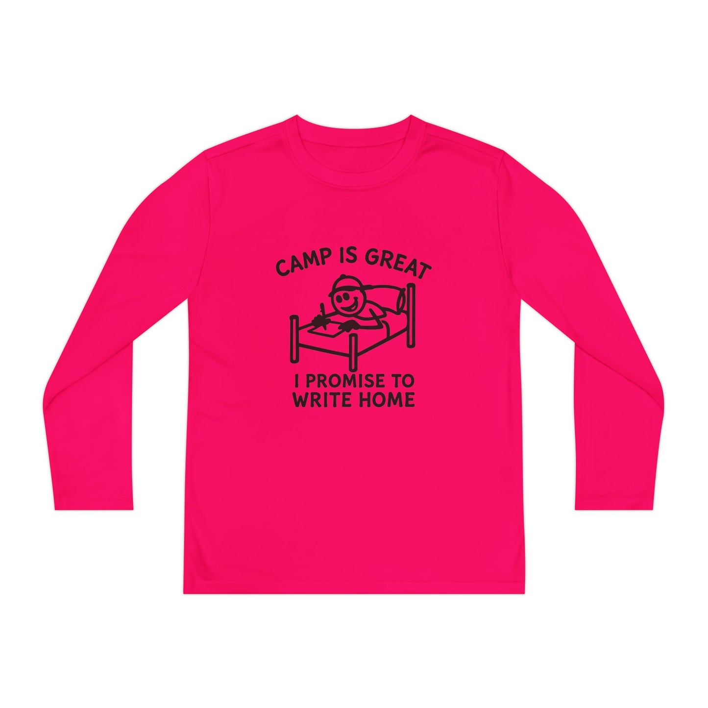 Youth Long Sleeve Competitor Tee Write Home