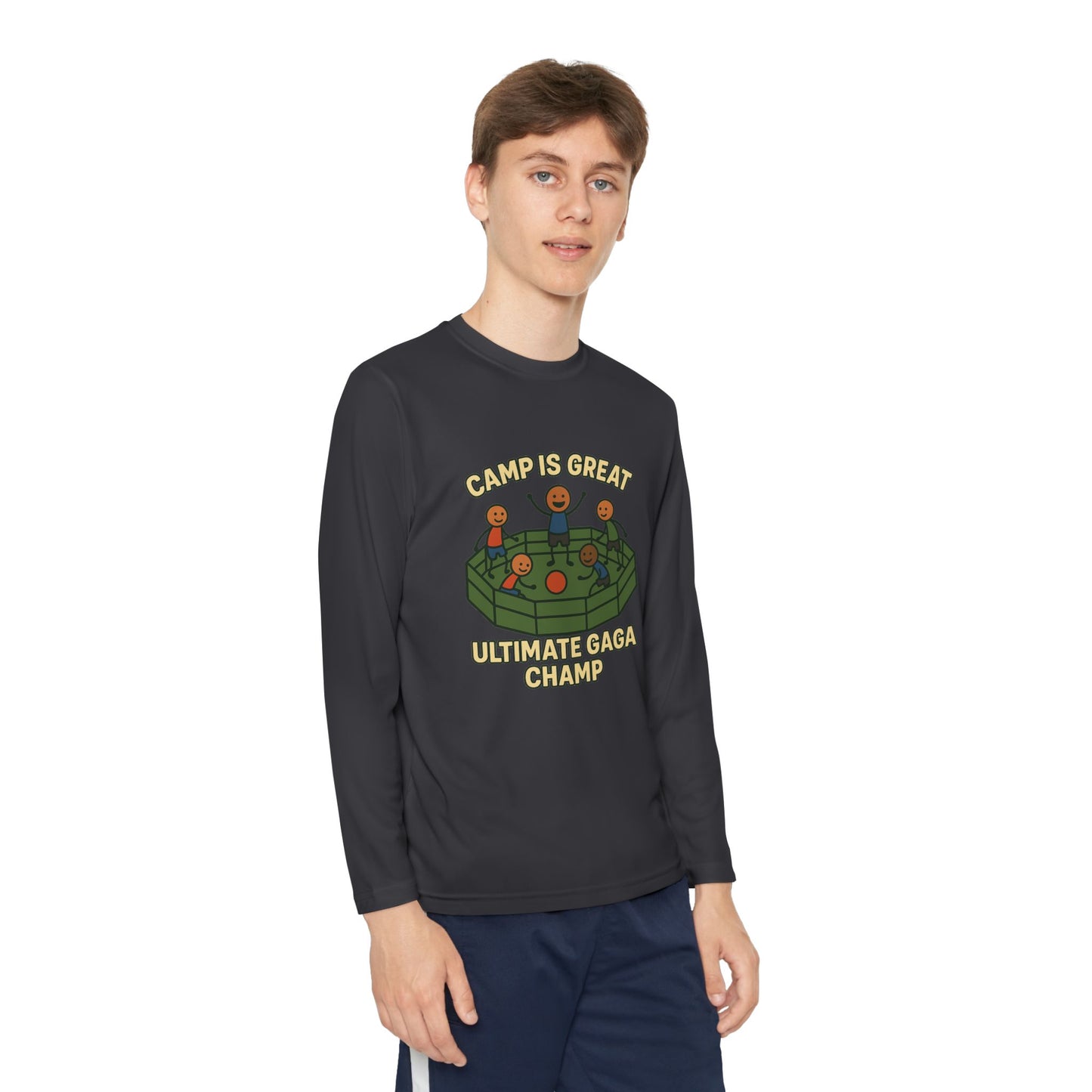 Youth Long Sleeve Competitor Tee GA Champ