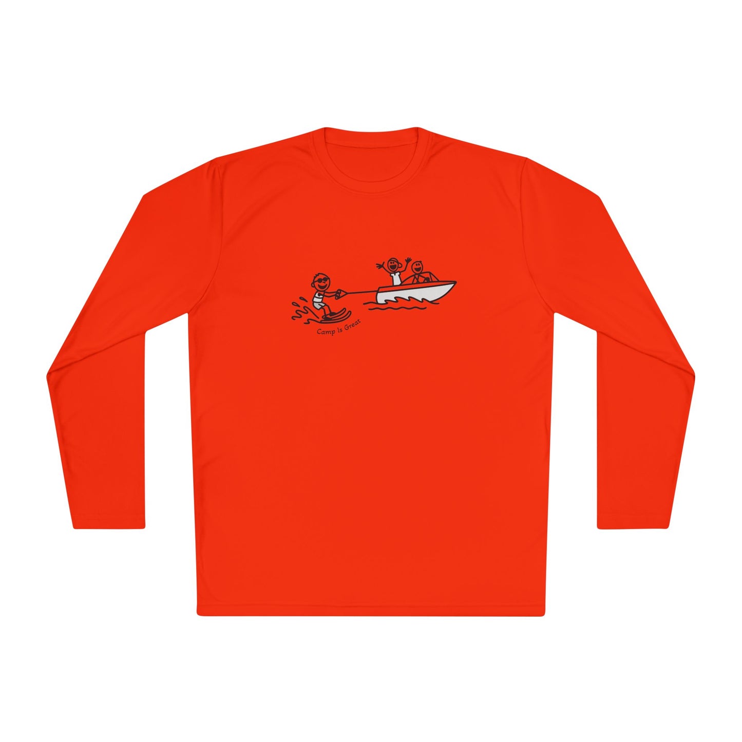 Unisex Lightweight Long Sleeve Tee Waterski