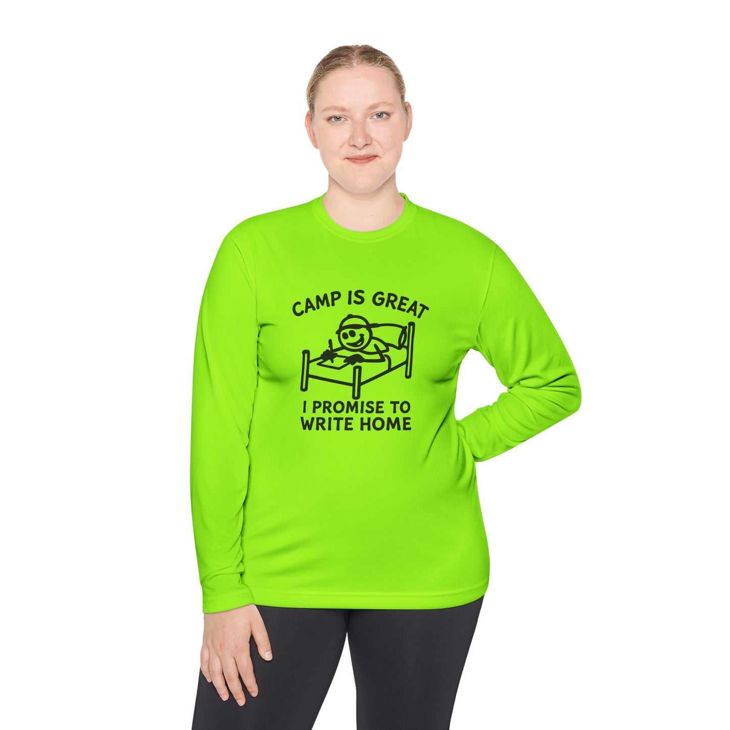 Unisex Lightweight Long Sleeve Tee Write Home