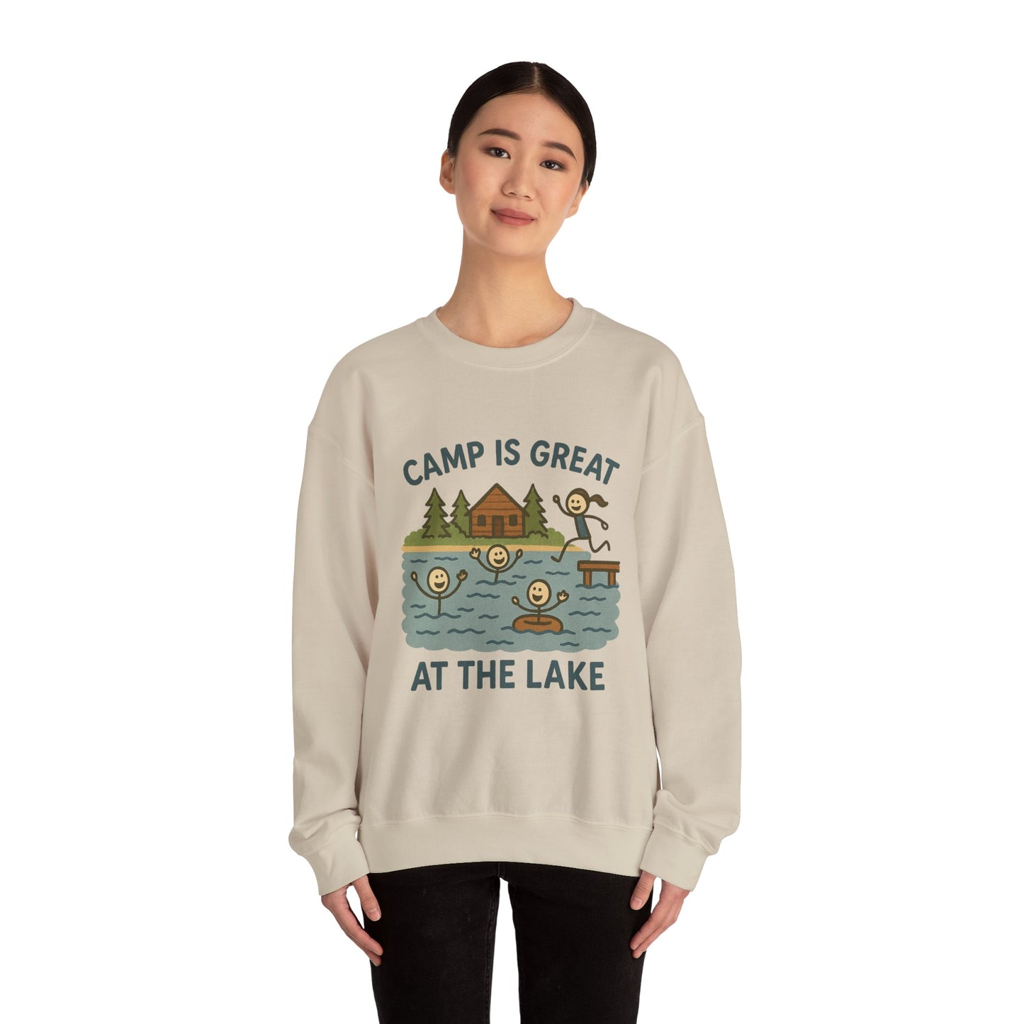 Unisex Heavy Blend™ Crewneck Sweatshirt Lake