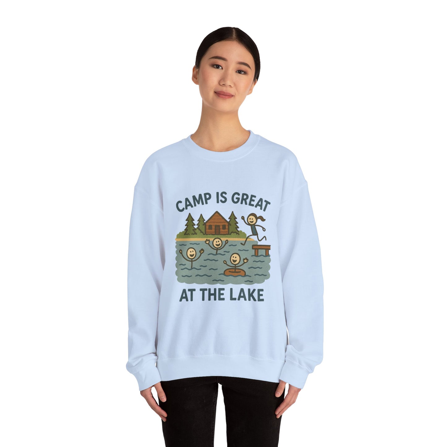 Unisex Heavy Blend™ Crewneck Sweatshirt Lake