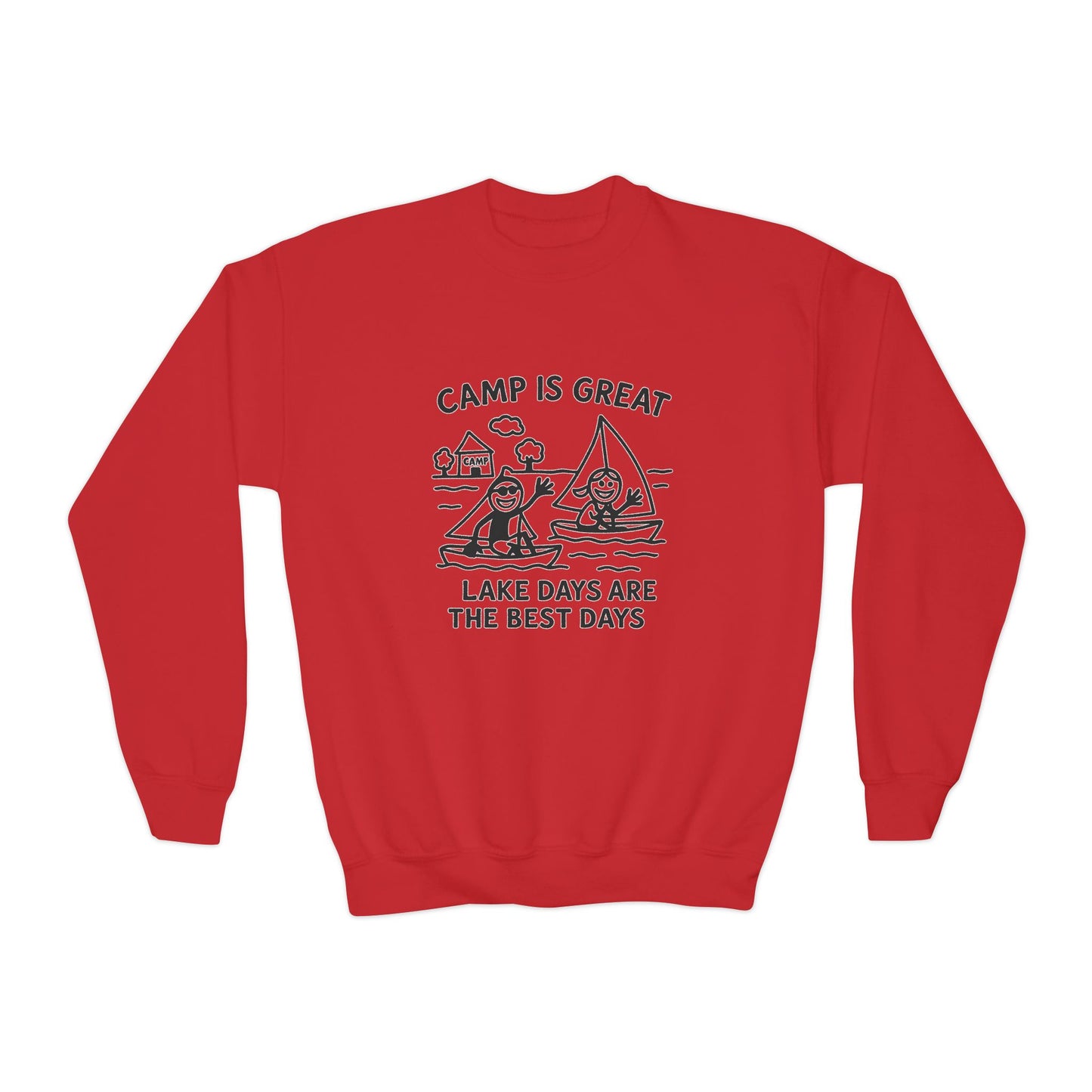 Youth Crewneck Sweatshirt Lake Days