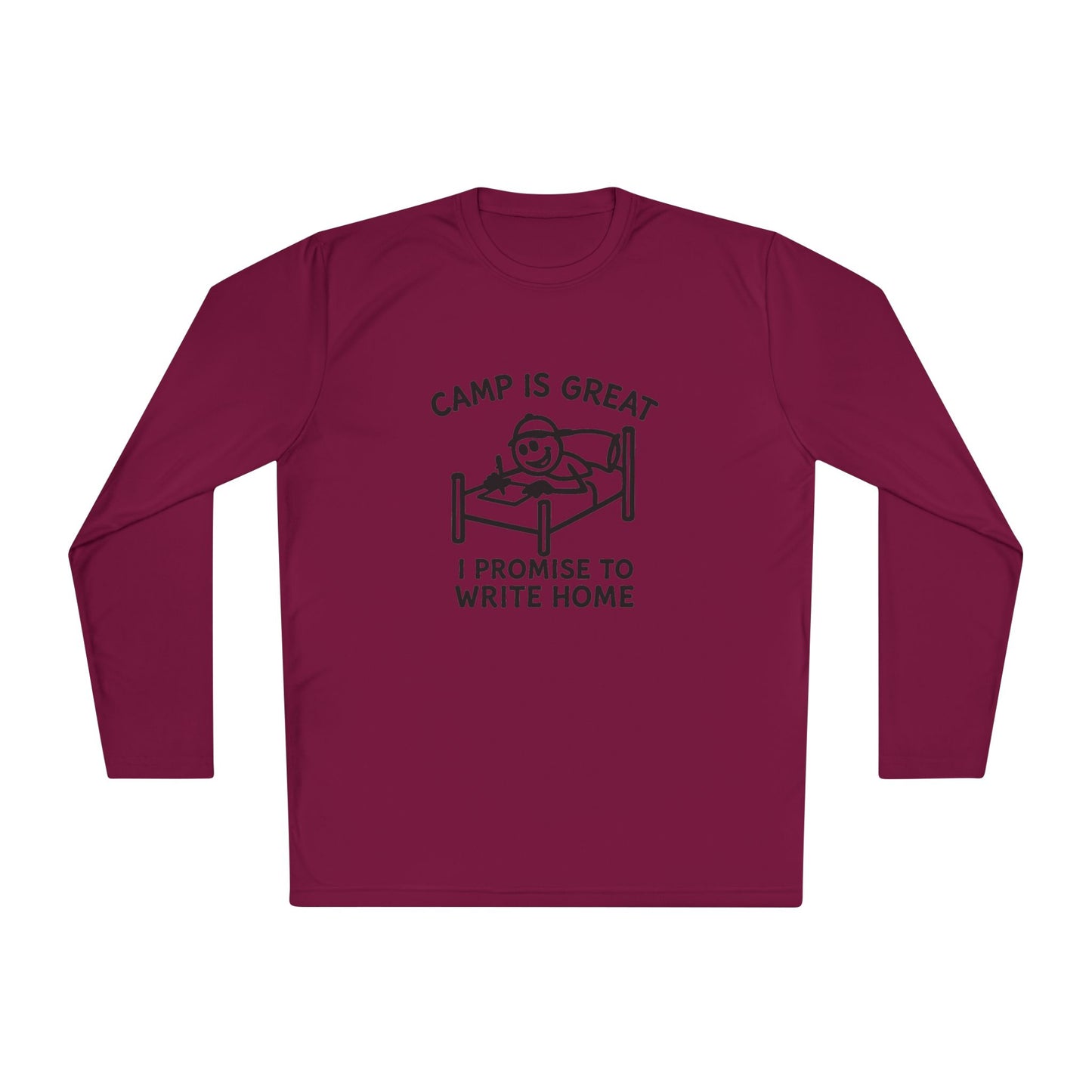 Unisex Lightweight Long Sleeve Tee Write Home