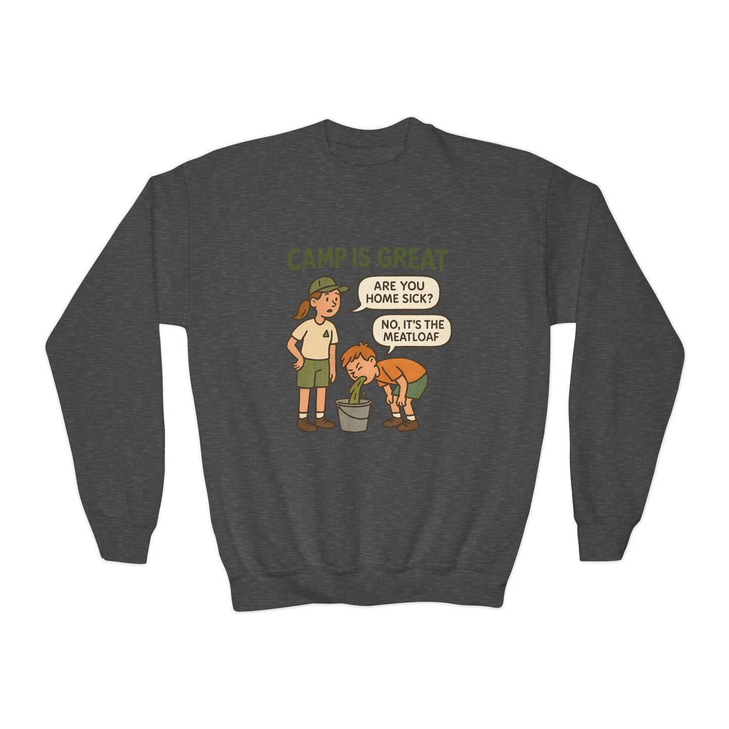 Youth Crewneck Sweatshirt Meatloaf