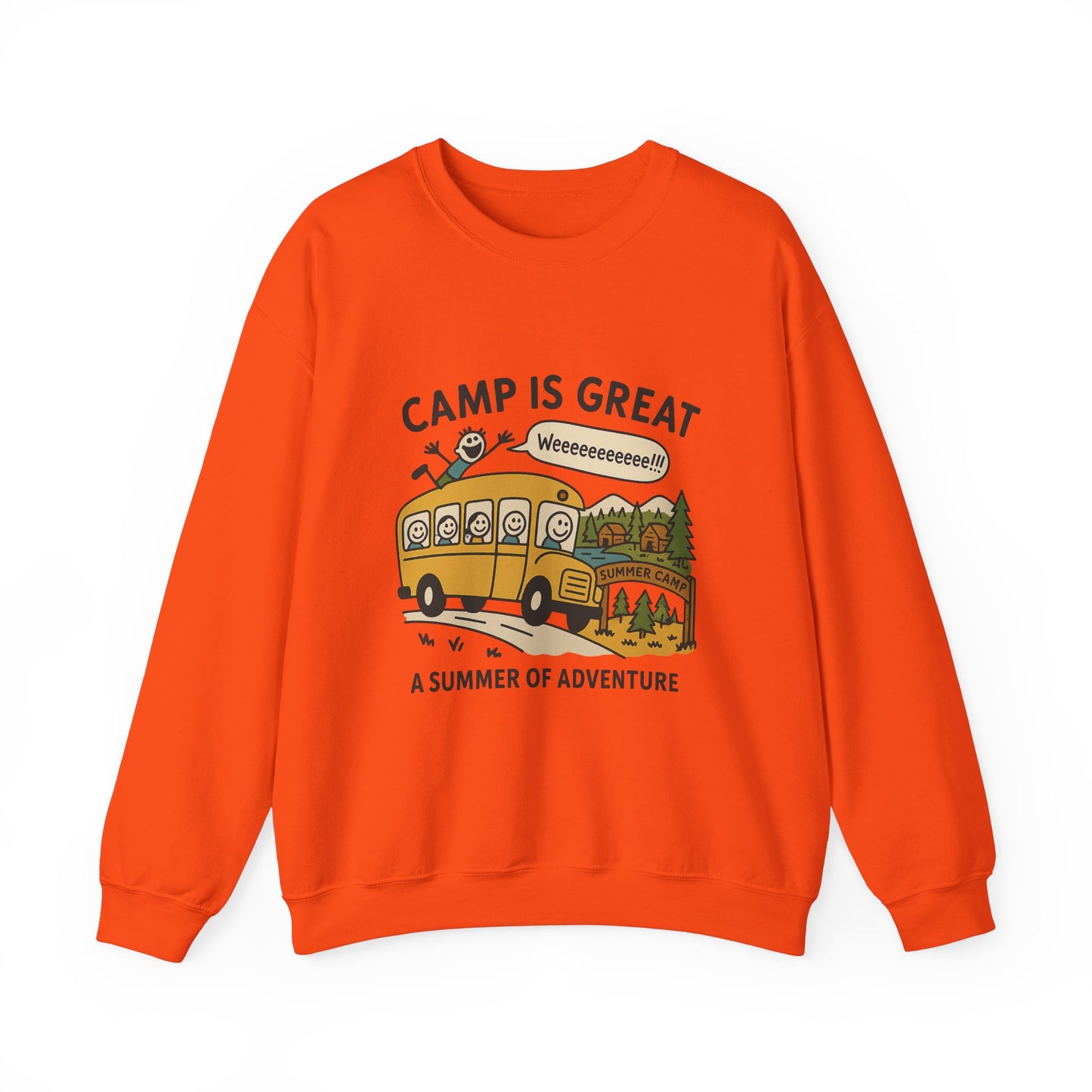 Unisex Heavy Blend™ Crewneck Sweatshirt Bus