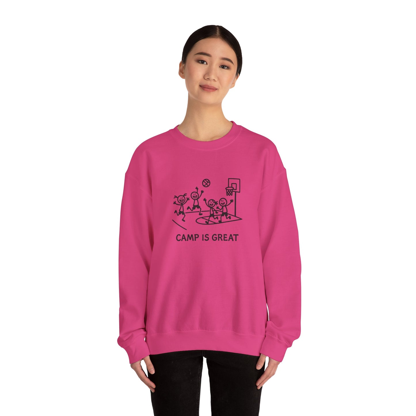 Unisex Heavy Blend™ Crewneck Sweatshirt Basketball