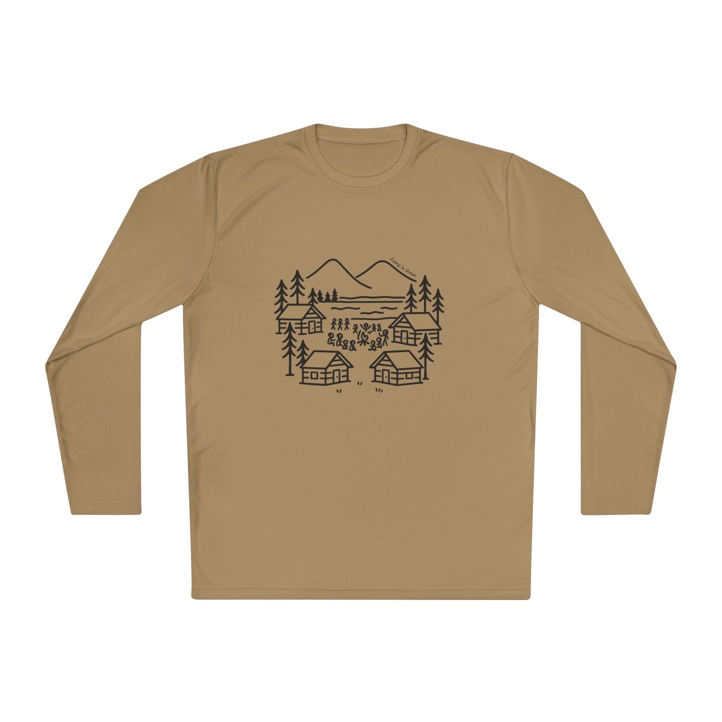 Unisex Lightweight Long Sleeve Tee Landscape