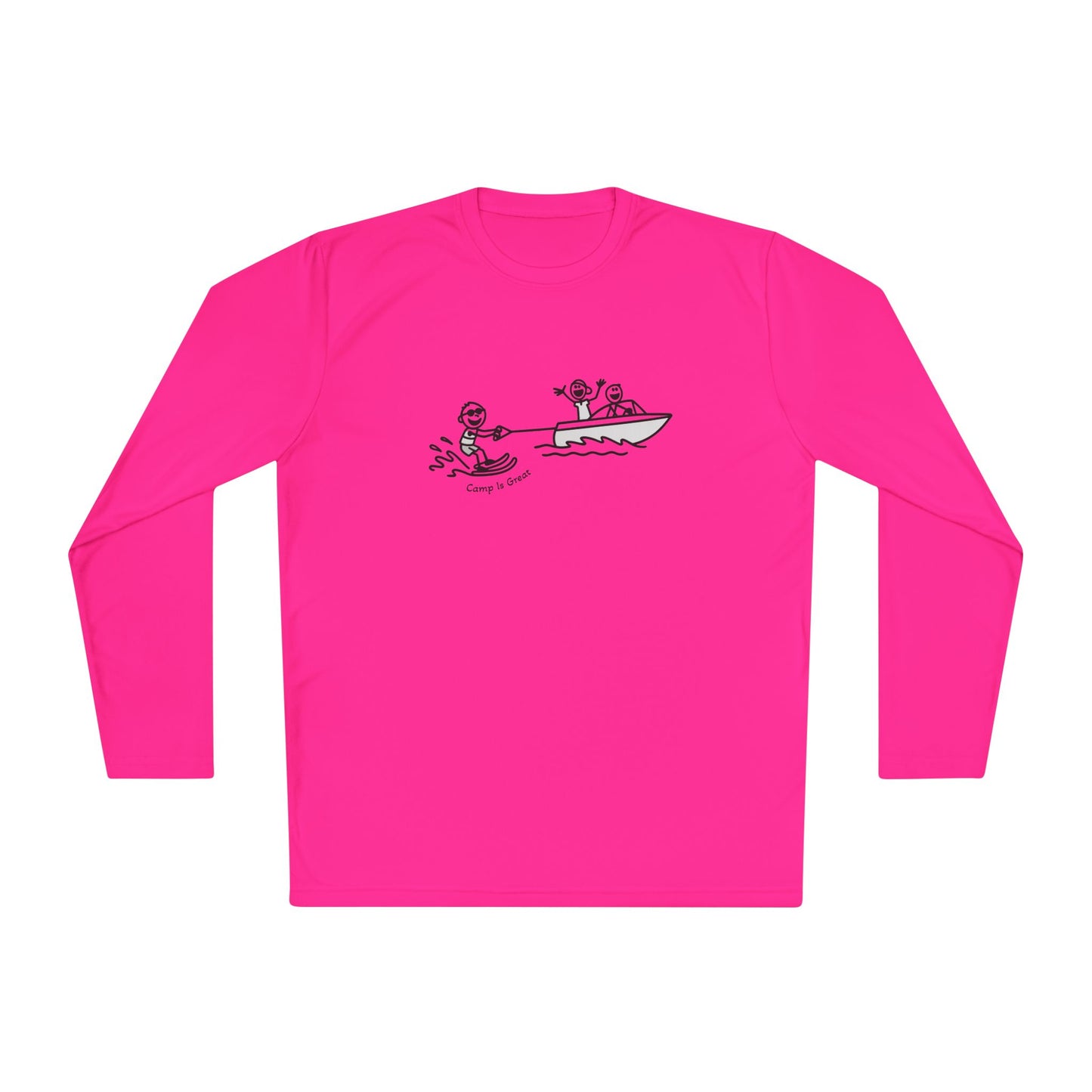 Unisex Lightweight Long Sleeve Tee Waterski