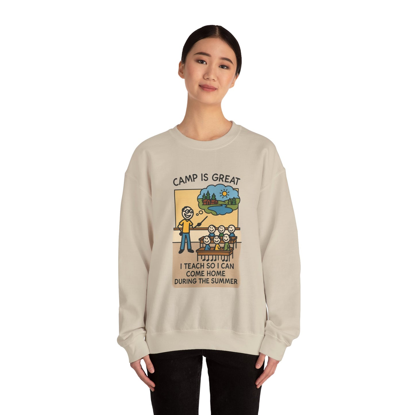 Unisex Heavy Blend™ Crewneck Sweatshirt Teacher