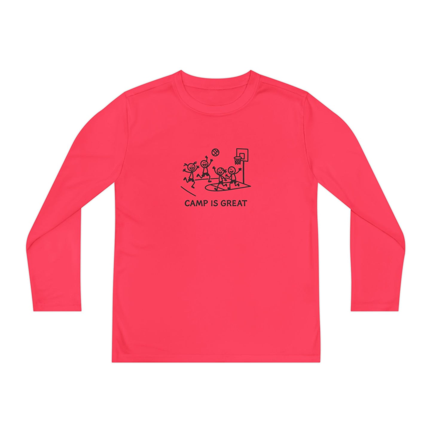Youth Long Sleeve Competitor Tee Basketball