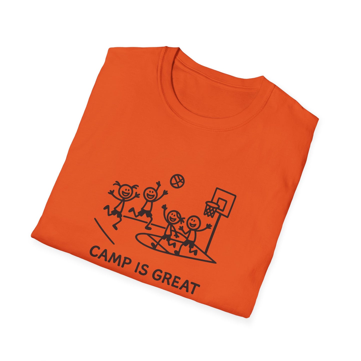 Unisex Softstyle T-Shirt Basketball