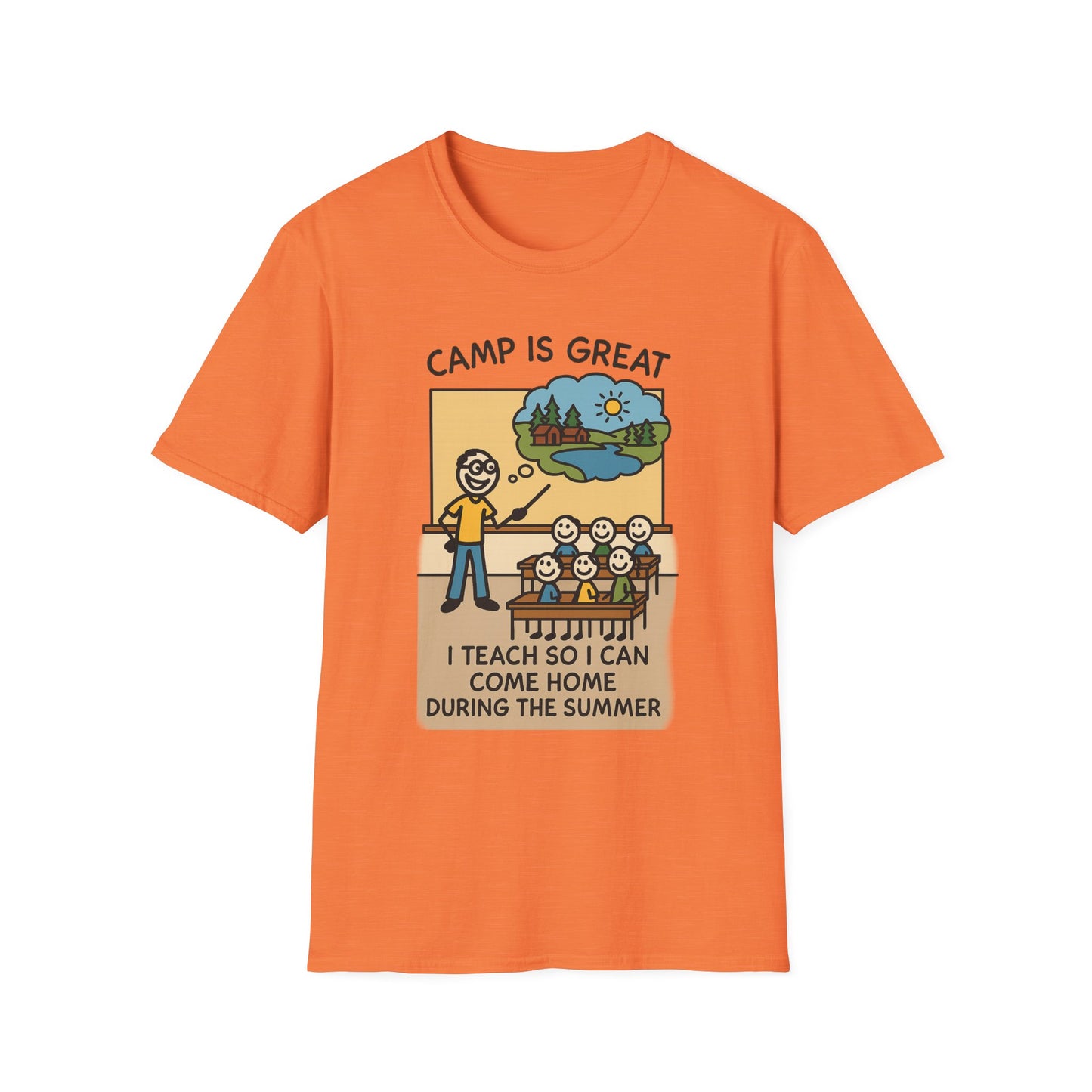 Unisex Softstyle T-Shirt Teacher