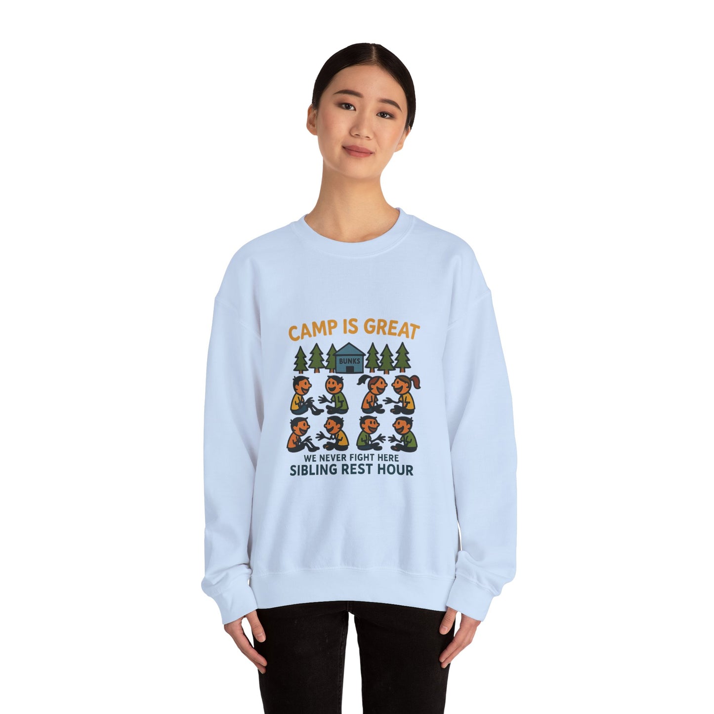 Unisex Heavy Blend™ Crewneck Sweatshirt Sibling Rest Hour