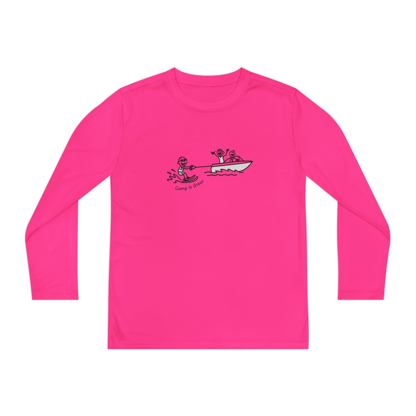 Youth Long Sleeve Competitor Tee Waterski