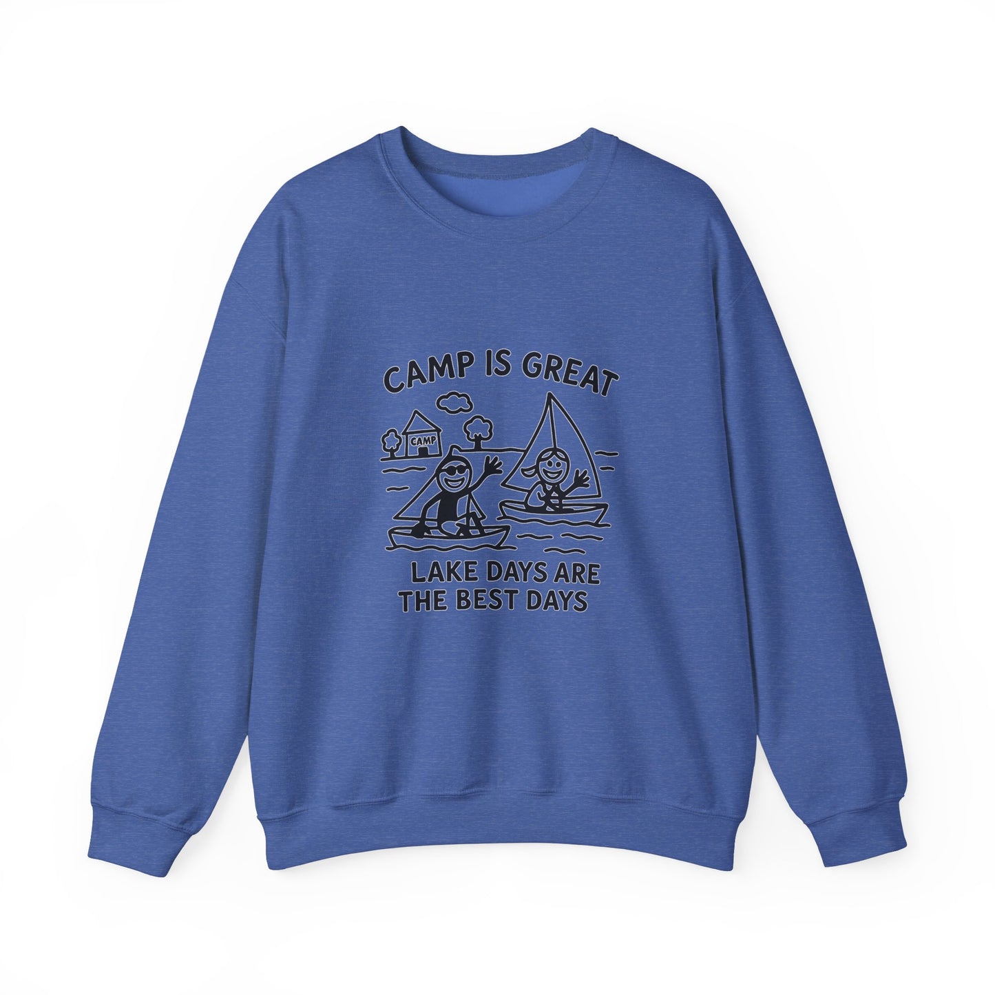 Unisex Heavy Blend™ Crewneck Sweatshirt Lake Days
