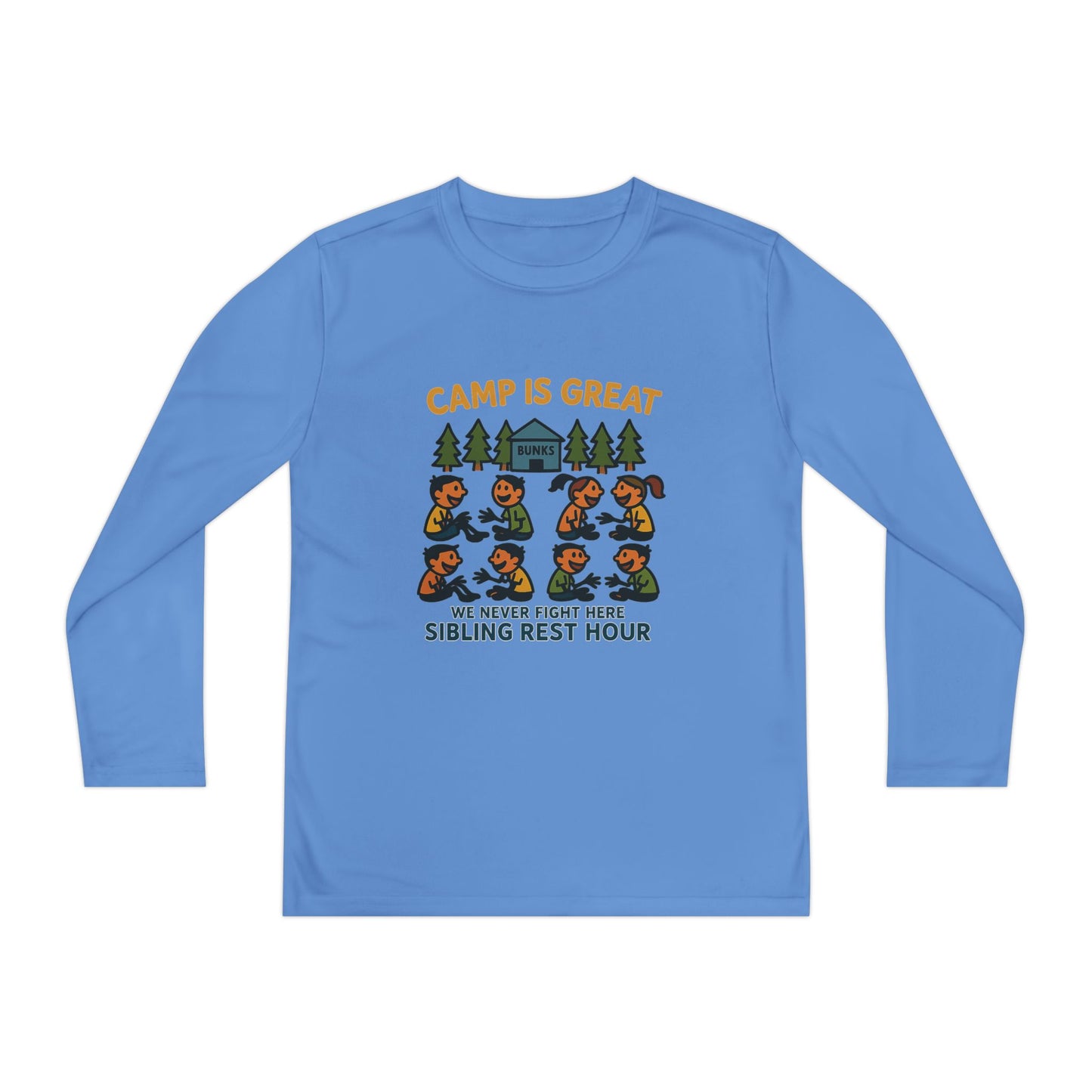 Youth Long Sleeve Competitor Tee Sibling Rest Hour