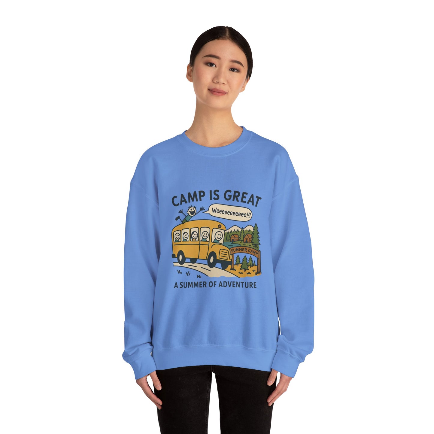 Unisex Heavy Blend™ Crewneck Sweatshirt Bus
