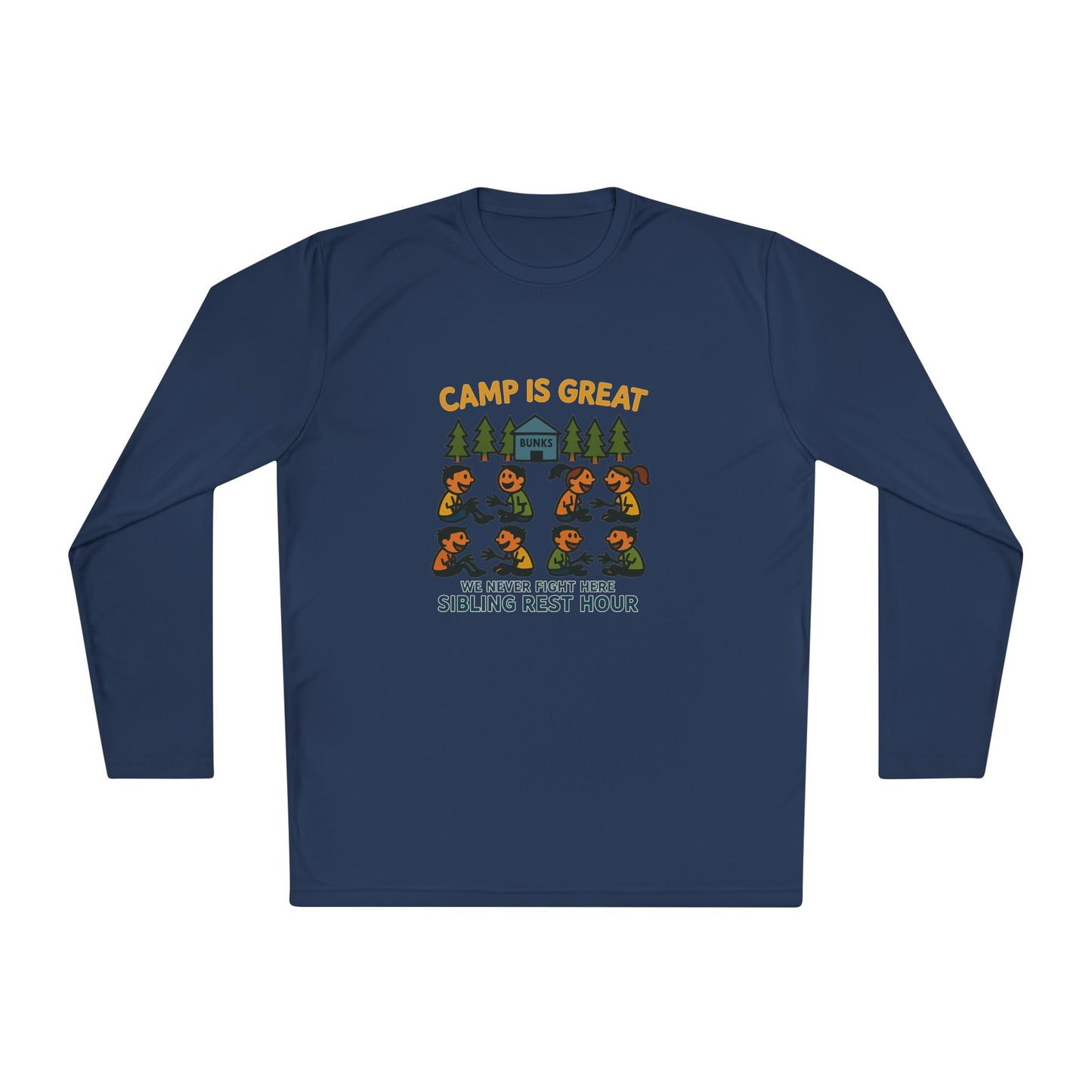 Unisex Lightweight Long Sleeve Tee Sibling Rest Hour