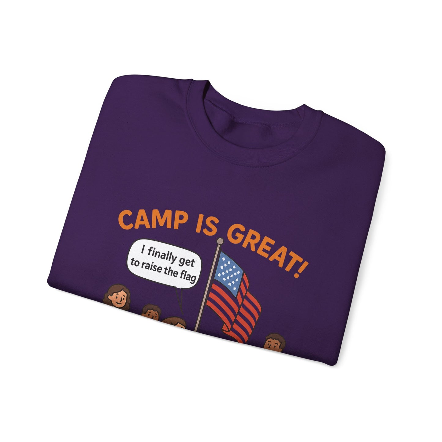 Unisex Heavy Blend™ Crewneck Sweatshirt Flag