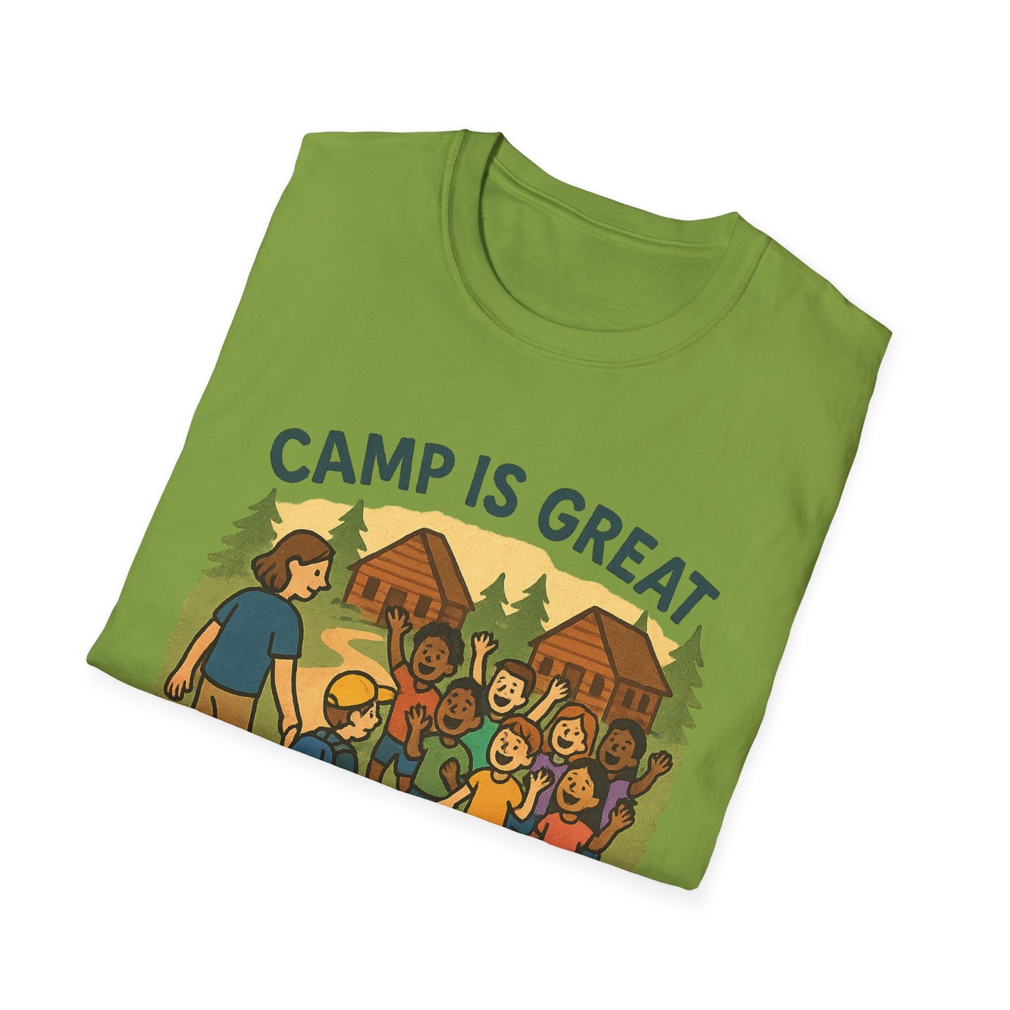 Unisex Softstyle T-Shirt First Time Camper