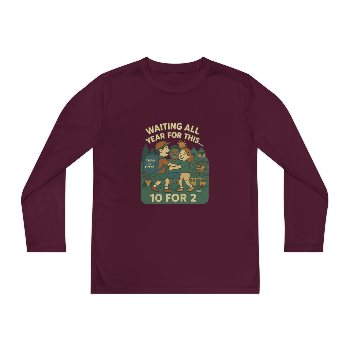 Youth Long Sleeve Competitor Tee Opening Day