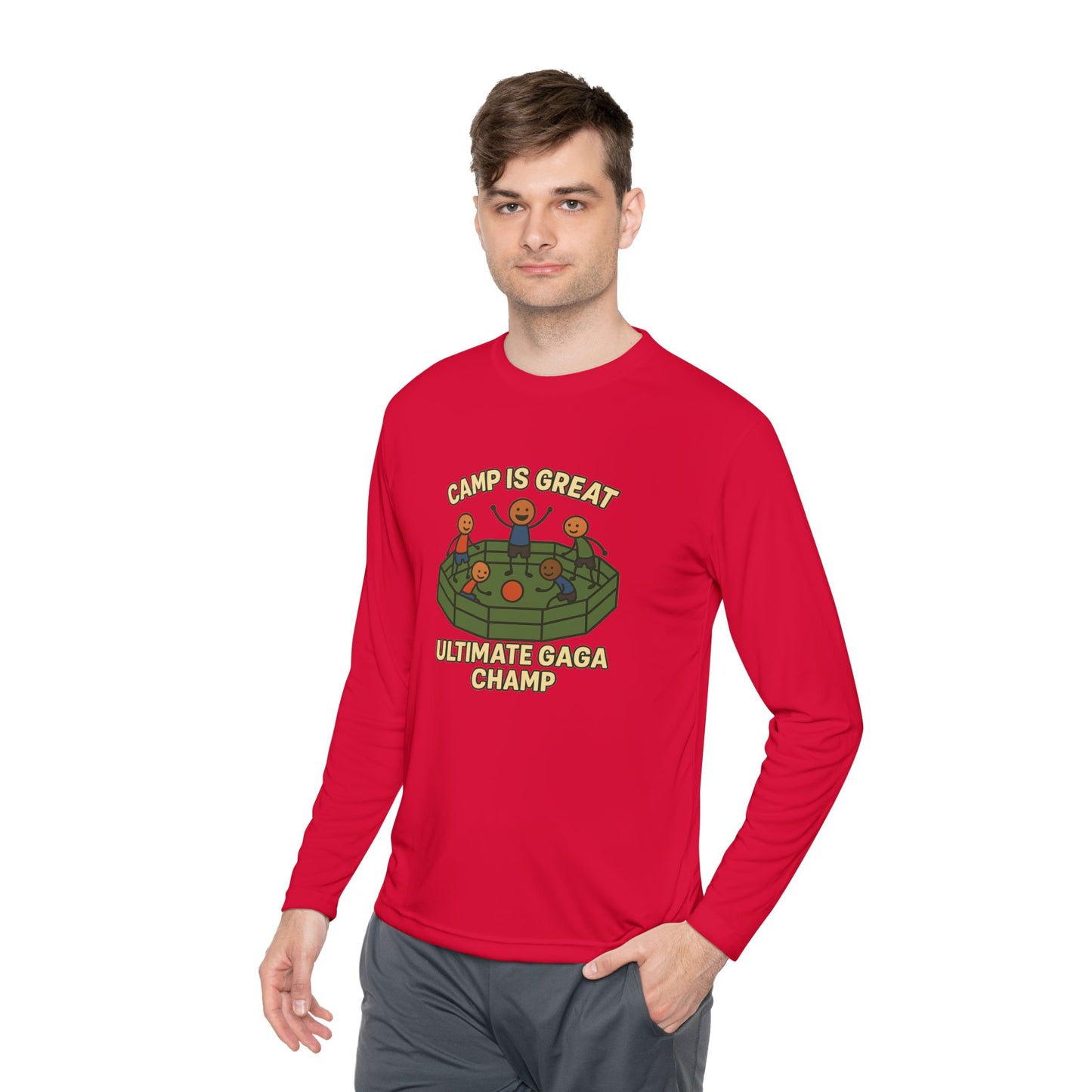 Unisex Lightweight Long Sleeve Tee Ga Champ