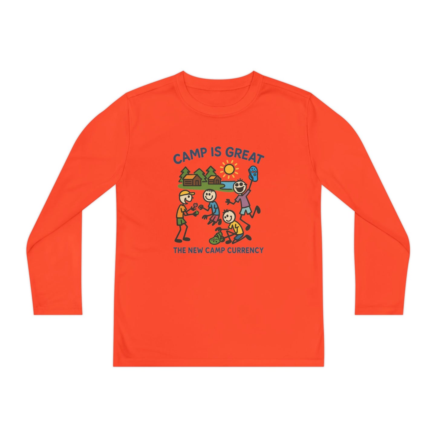 Youth Long Sleeve Competitor Tee Shoe Charms