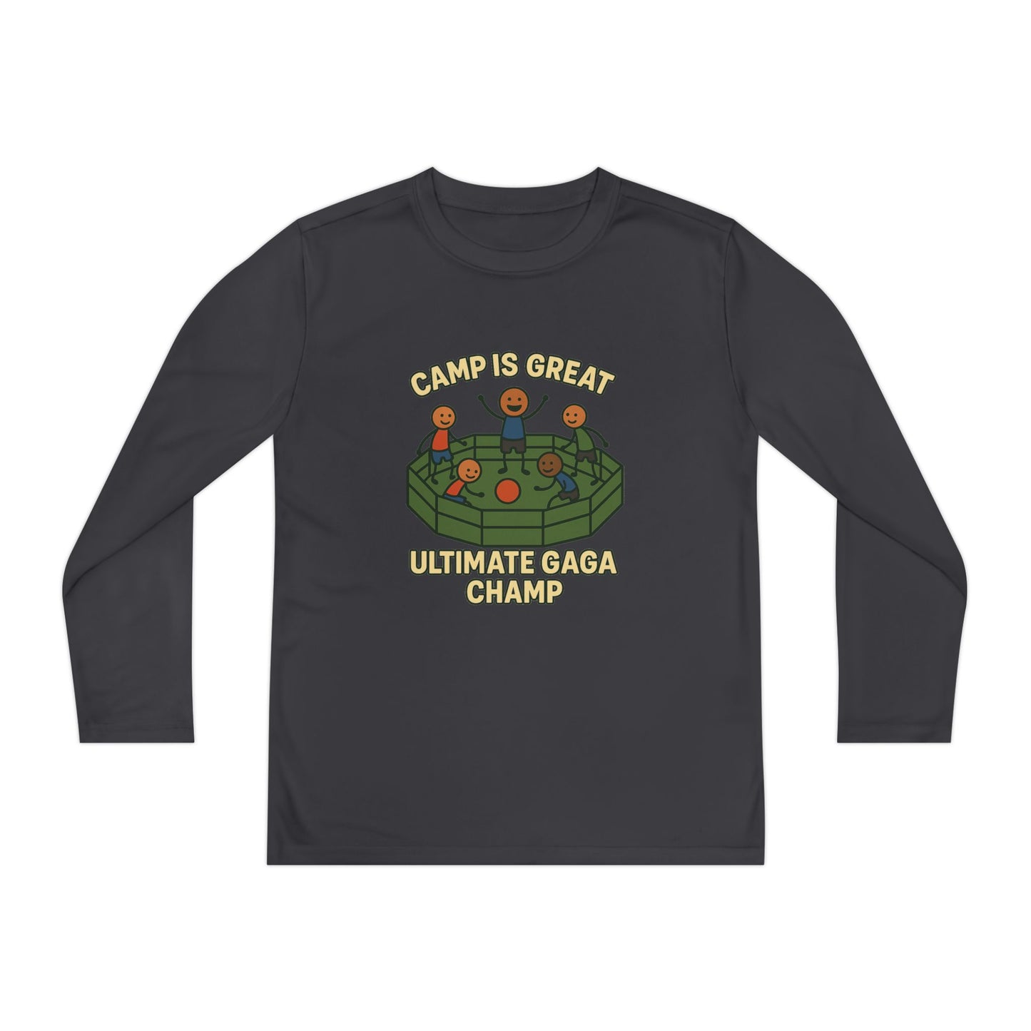 Youth Long Sleeve Competitor Tee GA Champ