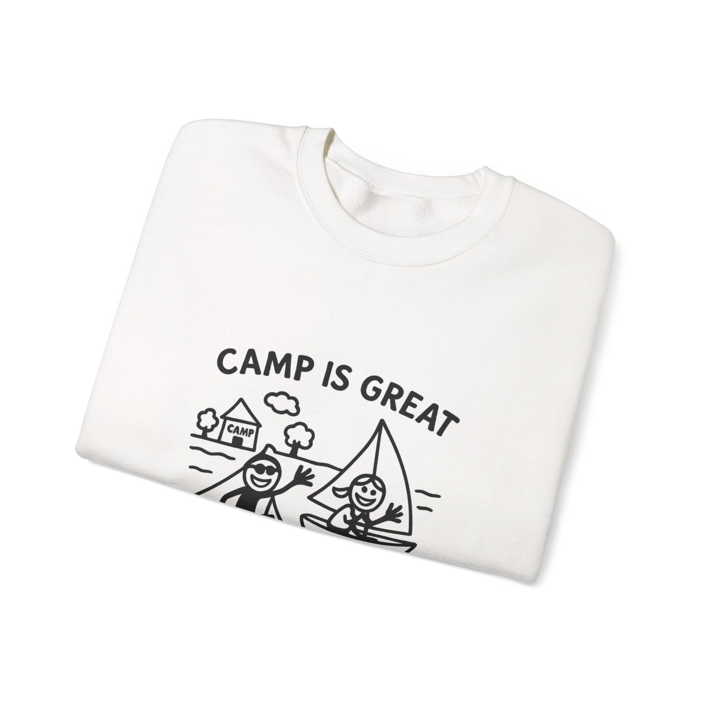 Unisex Heavy Blend™ Crewneck Sweatshirt Lake Days