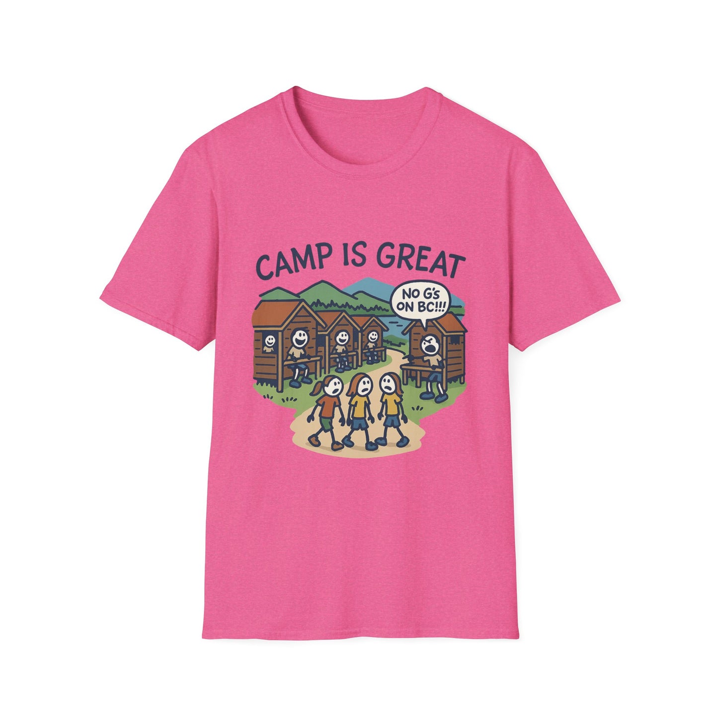 Unisex Softstyle T-Shirt No G's on BC