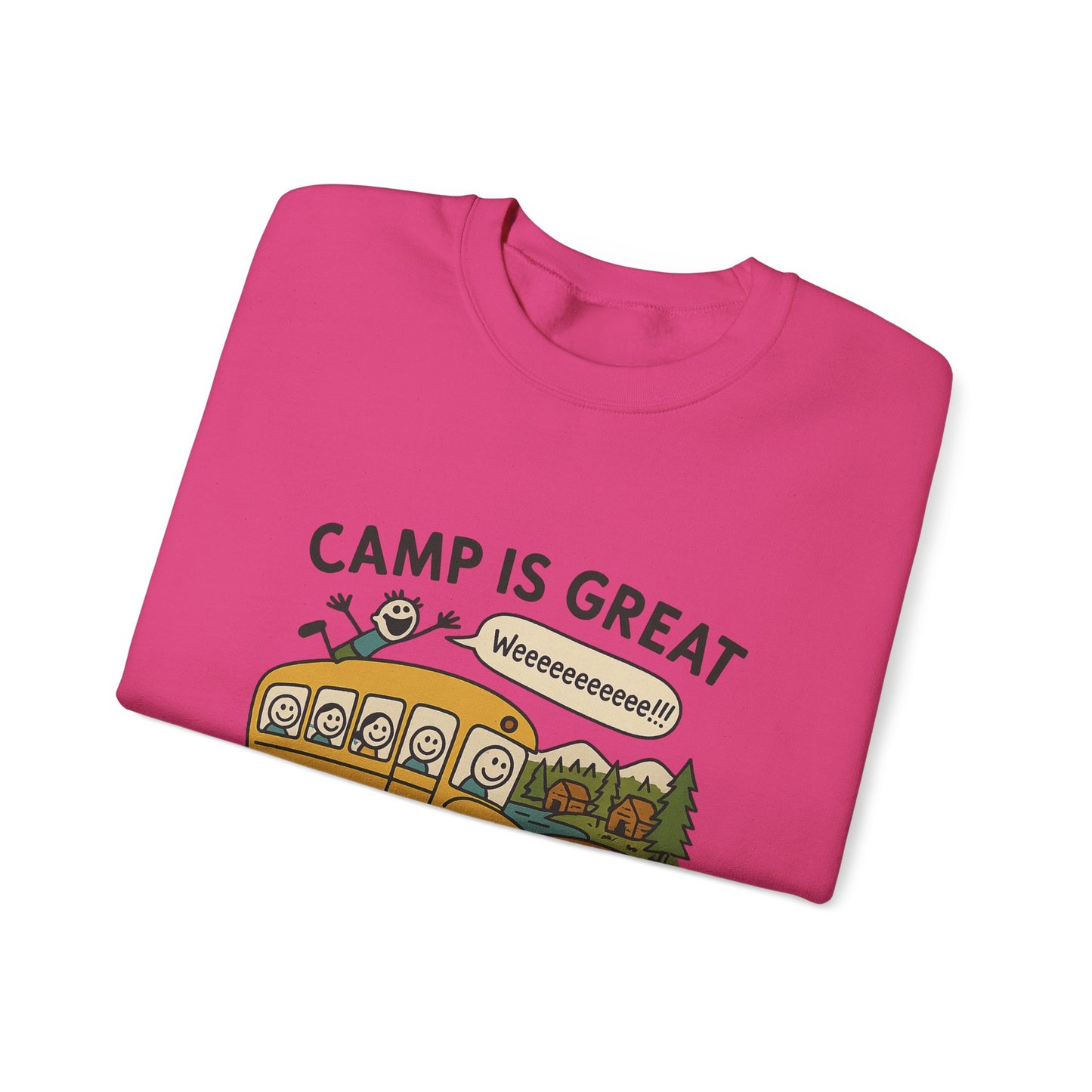 Unisex Heavy Blend™ Crewneck Sweatshirt Bus