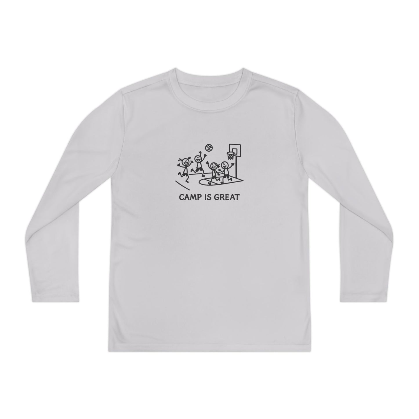 Youth Long Sleeve Competitor Tee Basketball