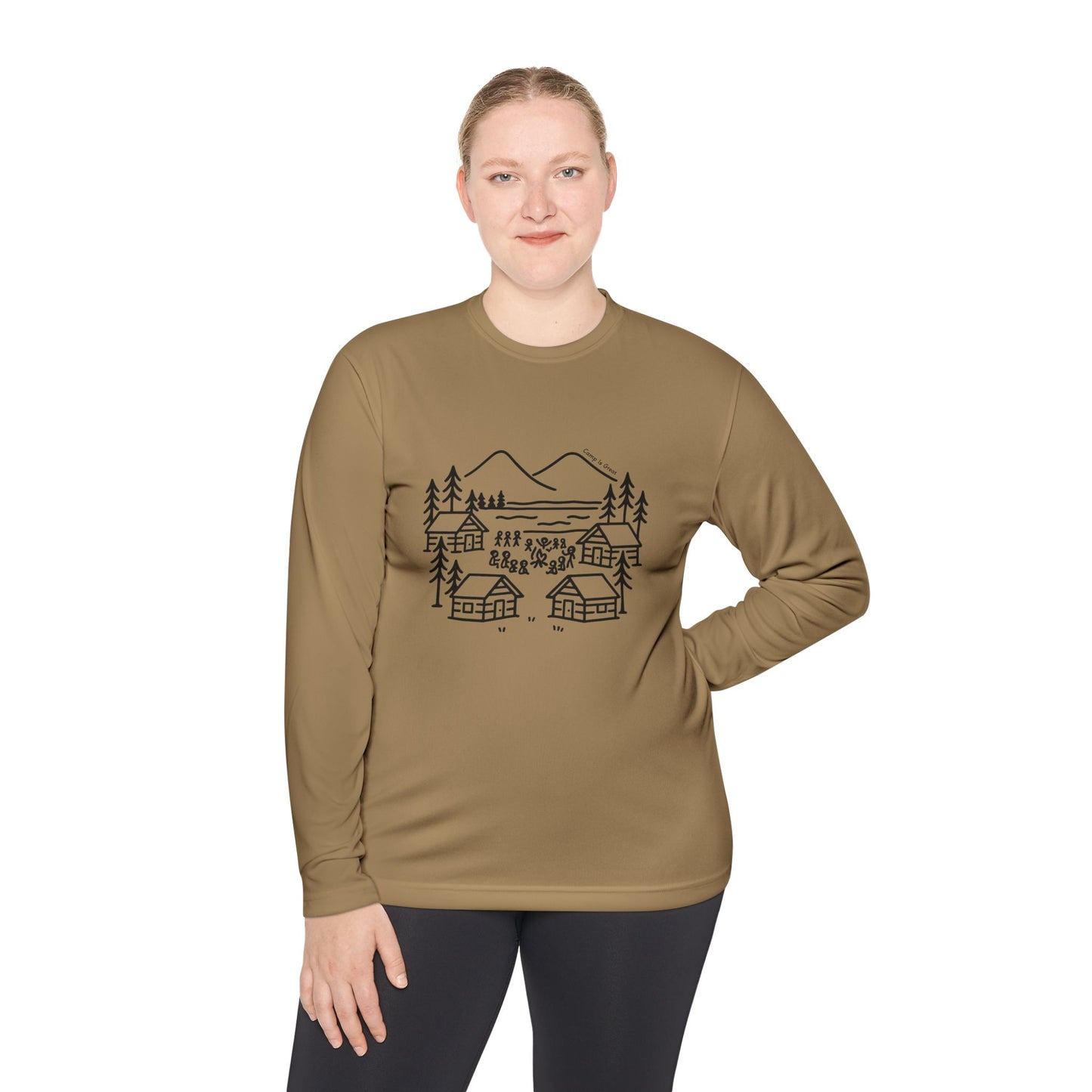 Unisex Lightweight Long Sleeve Tee Landscape