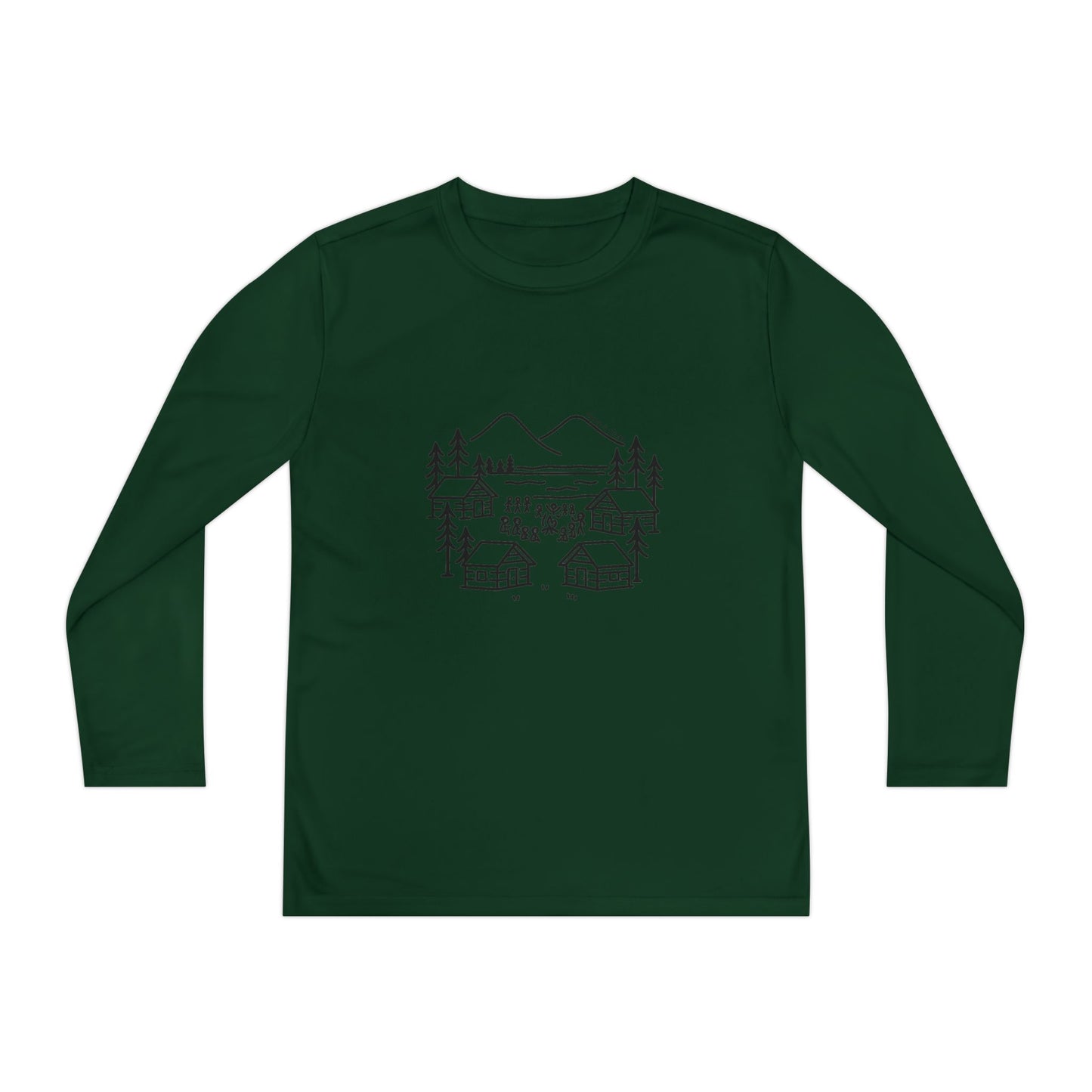 Youth Long Sleeve Competitor Tee Landscape