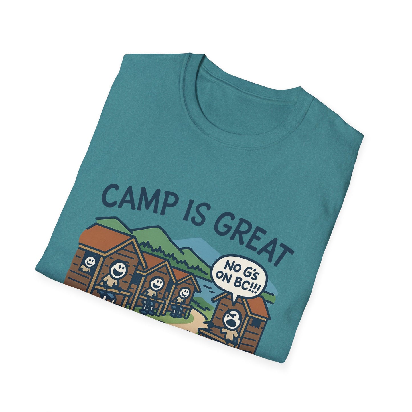 Unisex Softstyle T-Shirt No G's on BC