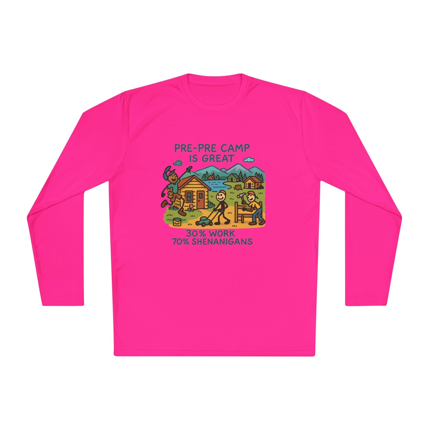 Unisex Lightweight Long Sleeve Tee Pre-Pre-Camp