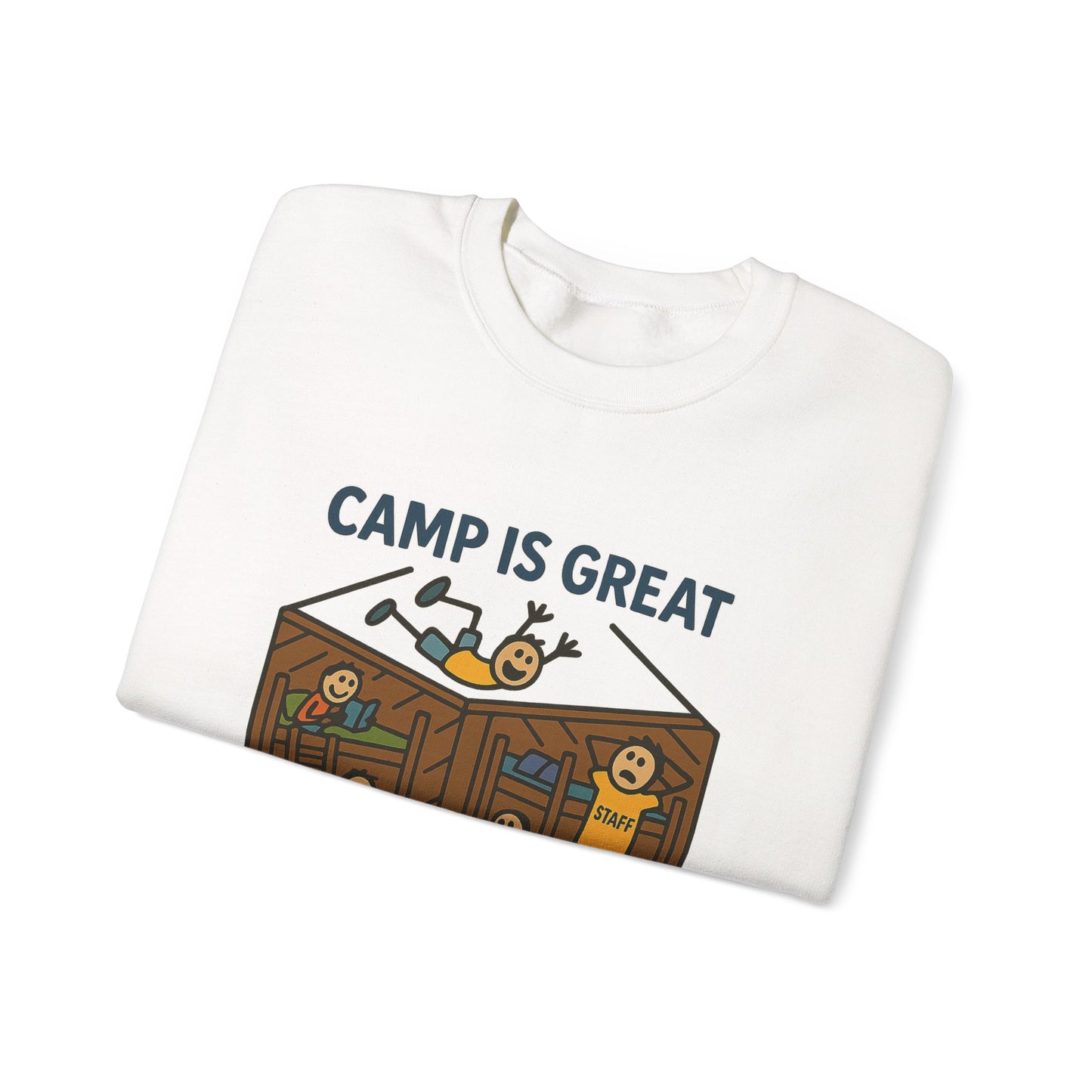 Unisex Heavy Blend™ Crewneck Sweatshirt Typical Day in the Cabin