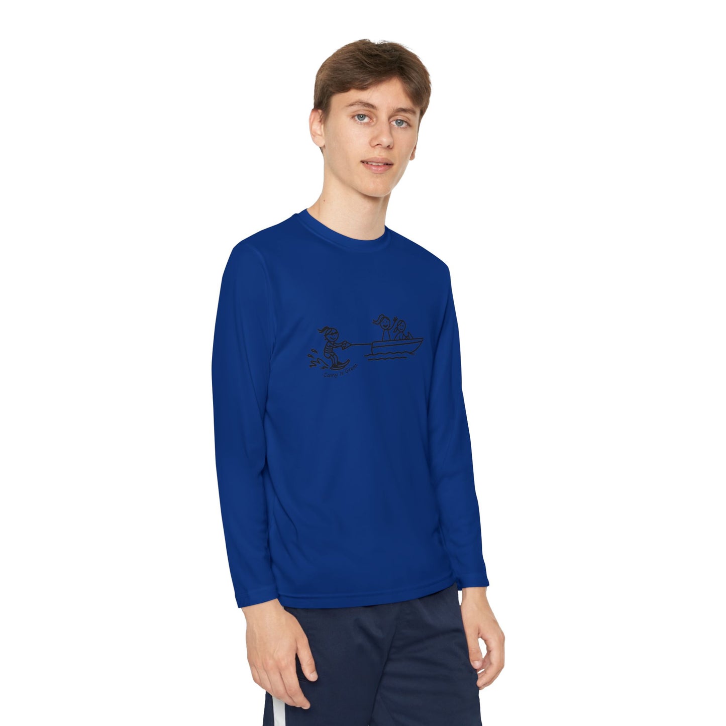 Youth Long Sleeve Competitor Tee Waterski