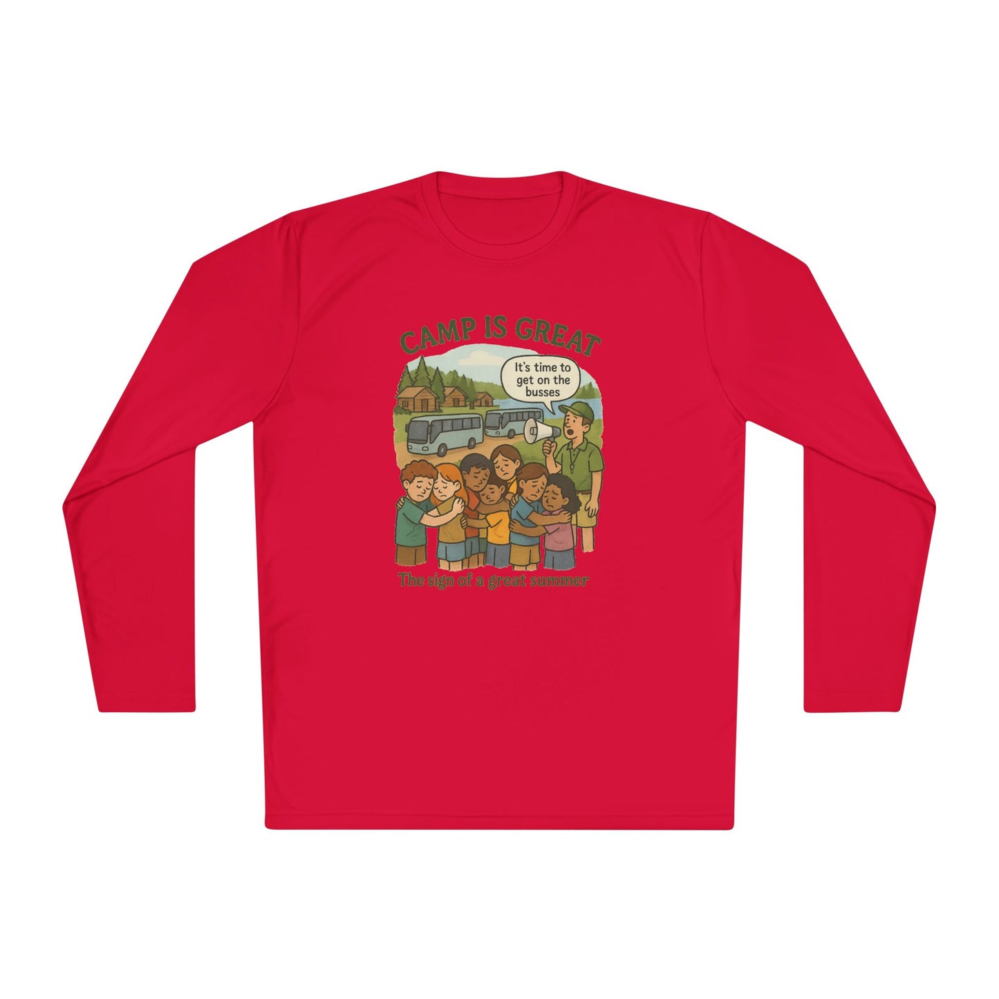 Unisex Lightweight Long Sleeve Tee Closing Day
