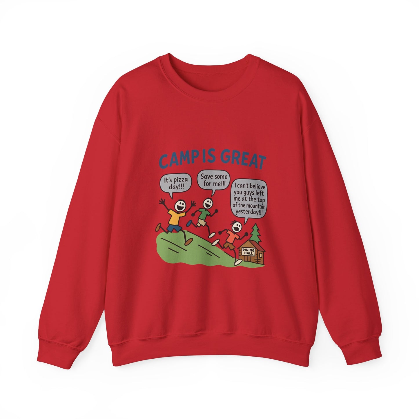 Unisex Heavy Blend™ Crewneck Sweatshirt Pizza Day