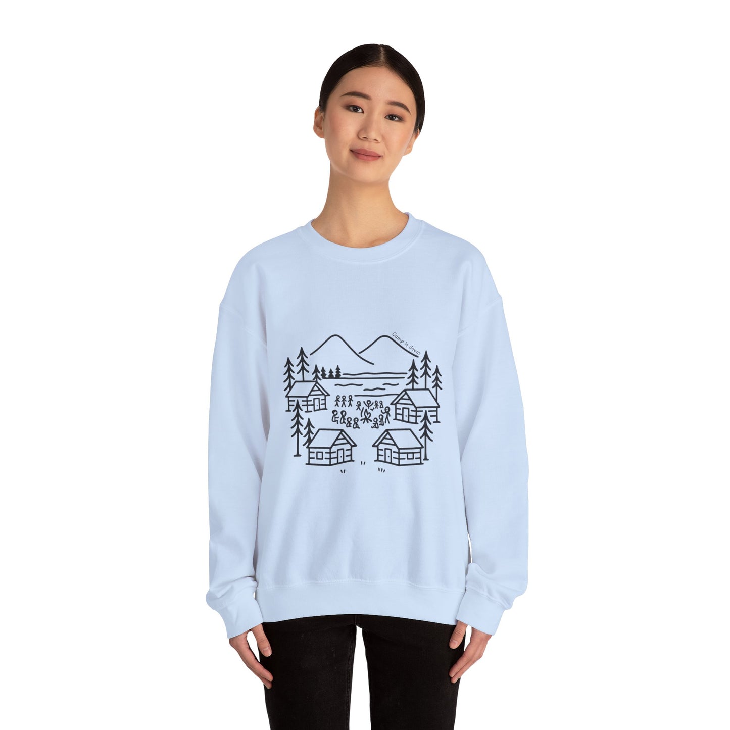 Unisex Heavy Blend™ Crewneck Sweatshirt Landscape